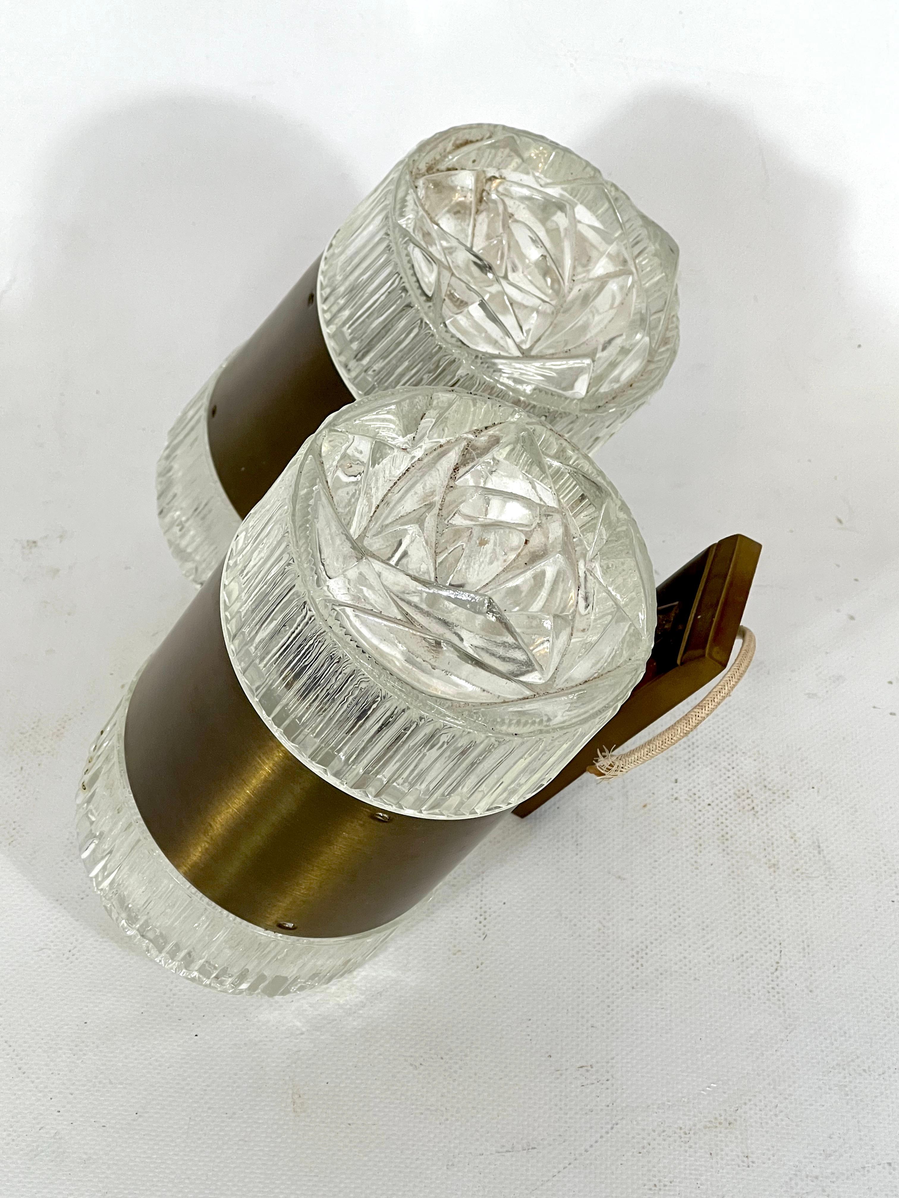 Stilux Milano, Single Large Sconce Model Illinois, Italy, 1960s For Sale 4