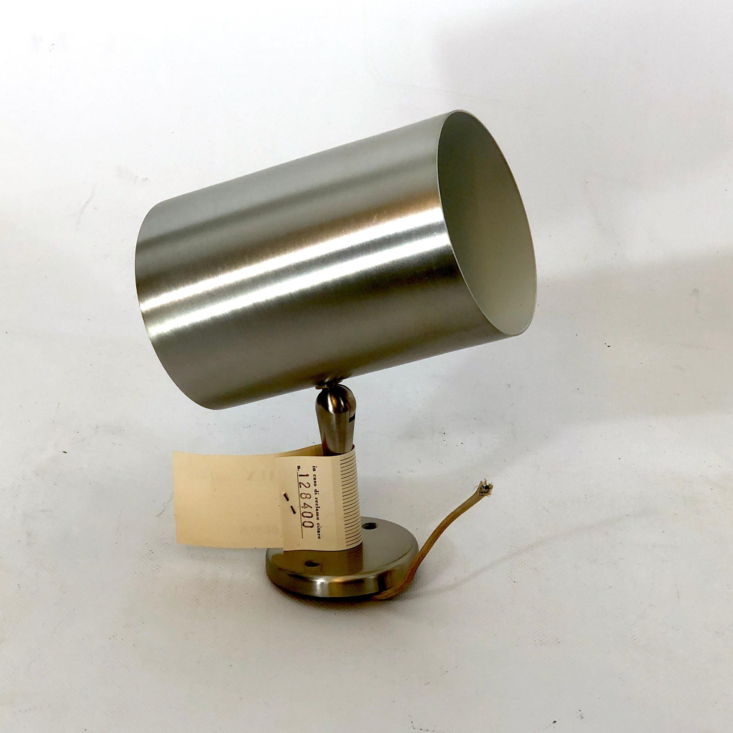 Stilux Milano, Stock Fund Wall Lamp Model Siberia, 1960s In Good Condition For Sale In Catania, CT