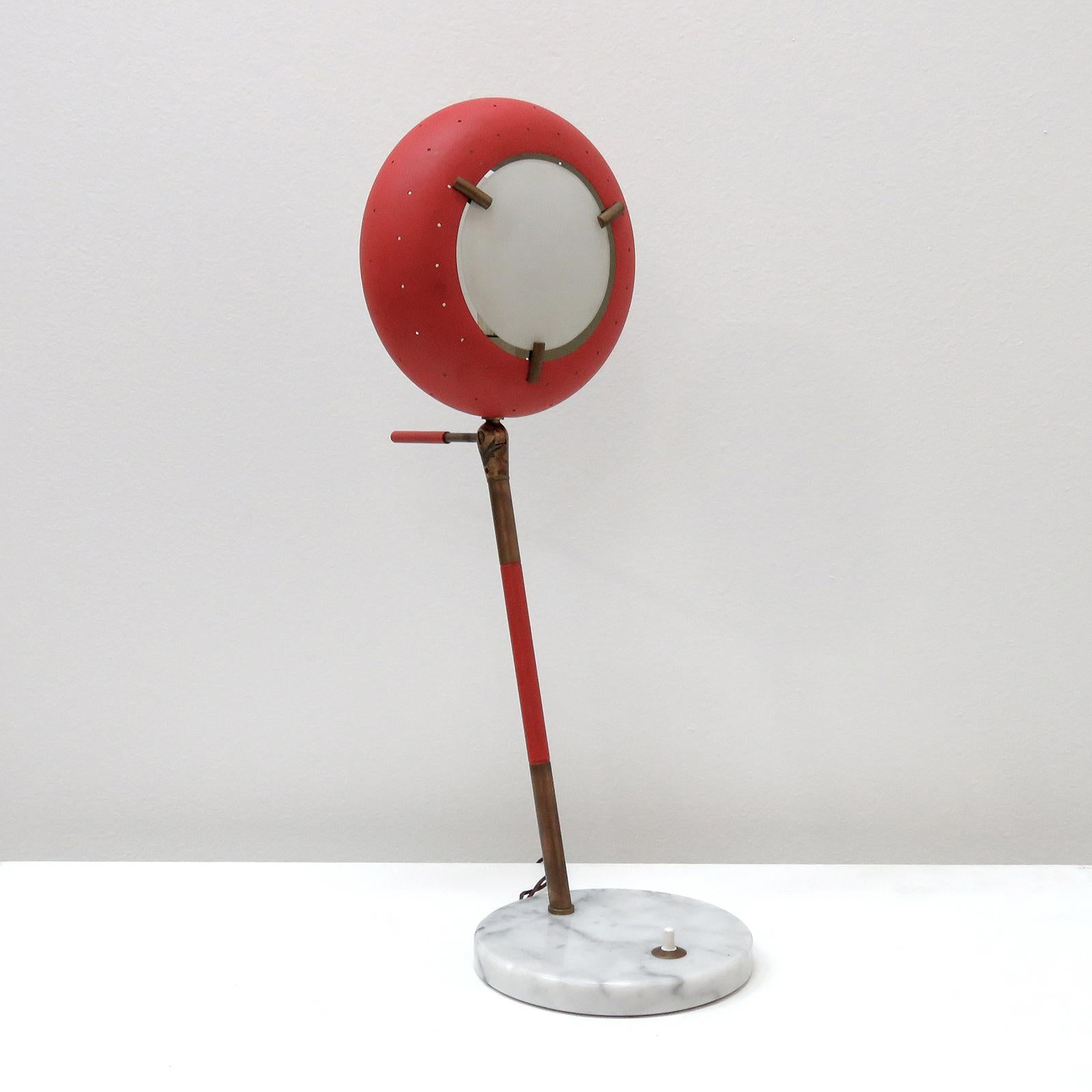 Stilux Milano Table Lamp, 1950 In Good Condition For Sale In Los Angeles, CA