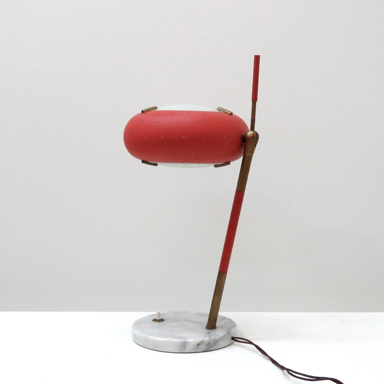 Milieu du XXe siècle Lampe de table Stilux Milano, 1950 en vente