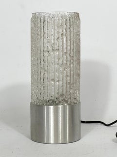 Stilux Milano, Vintage Glass Table Lamp Model Albenga from 60s