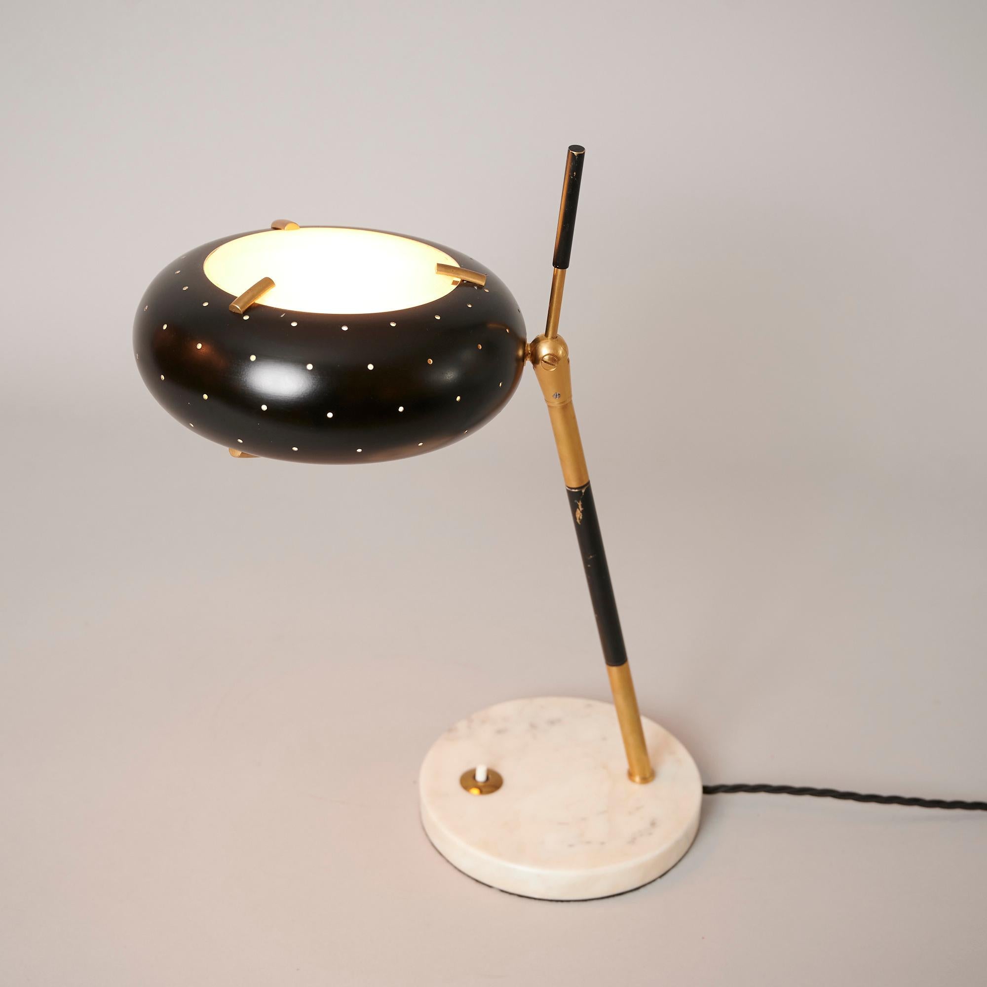 Mid-20th Century Stilux Small Table Light