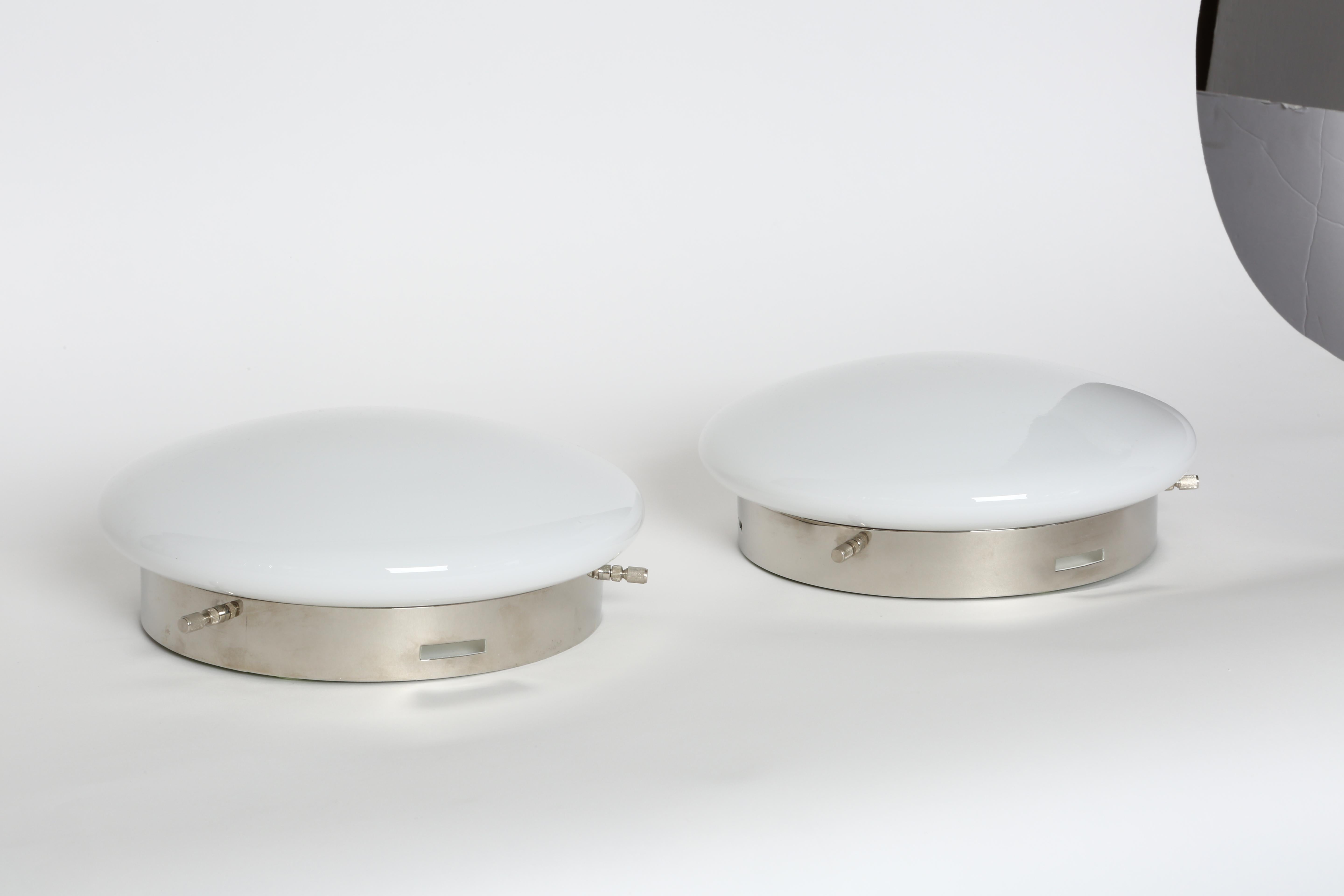 Stilux Style Ceiling or Wall Flush Mounts, Italy, 1960s For Sale 3