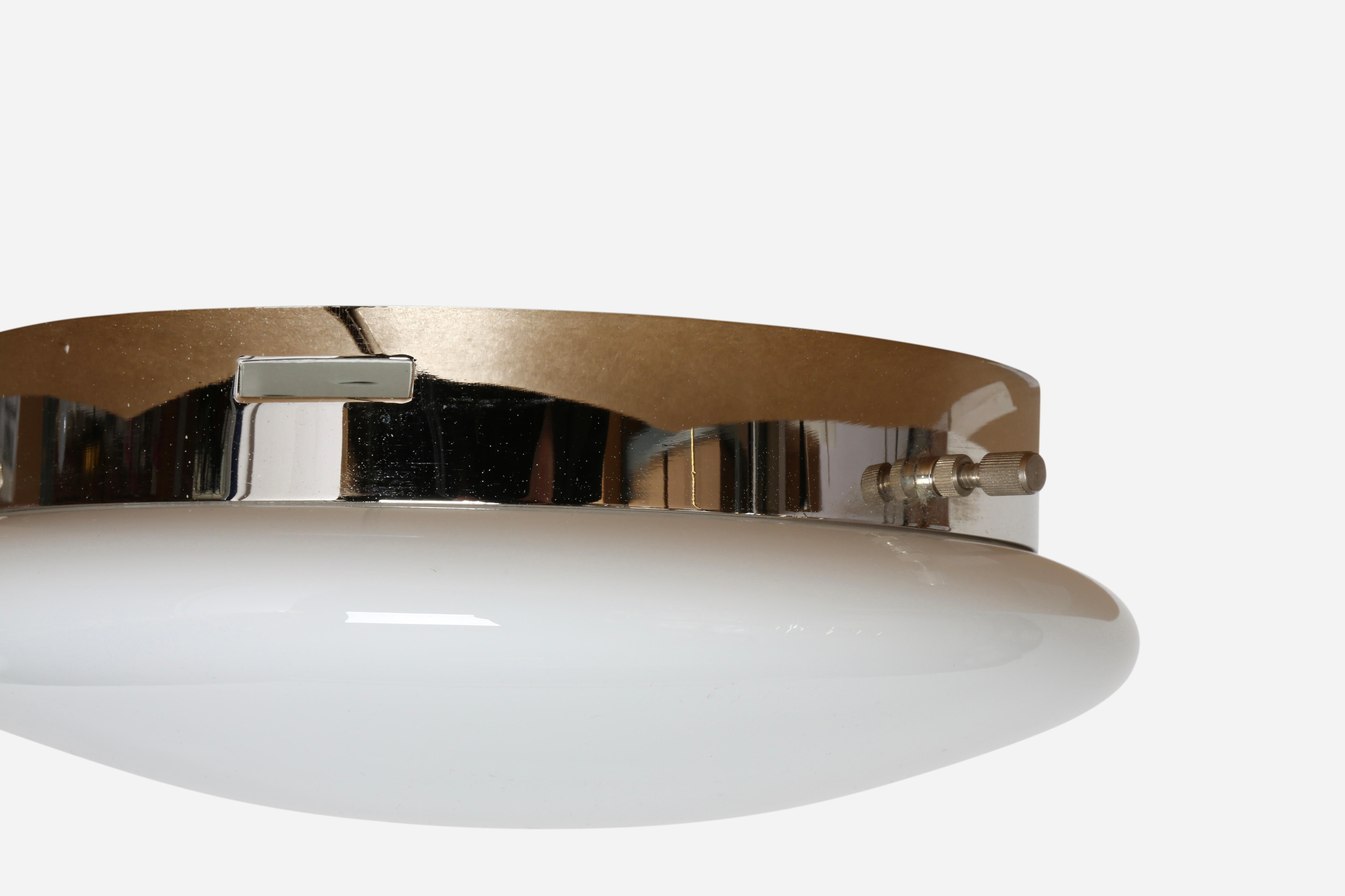 Stilux Style Ceiling or Wall Flush Mounts, Italy, 1960s For Sale 4