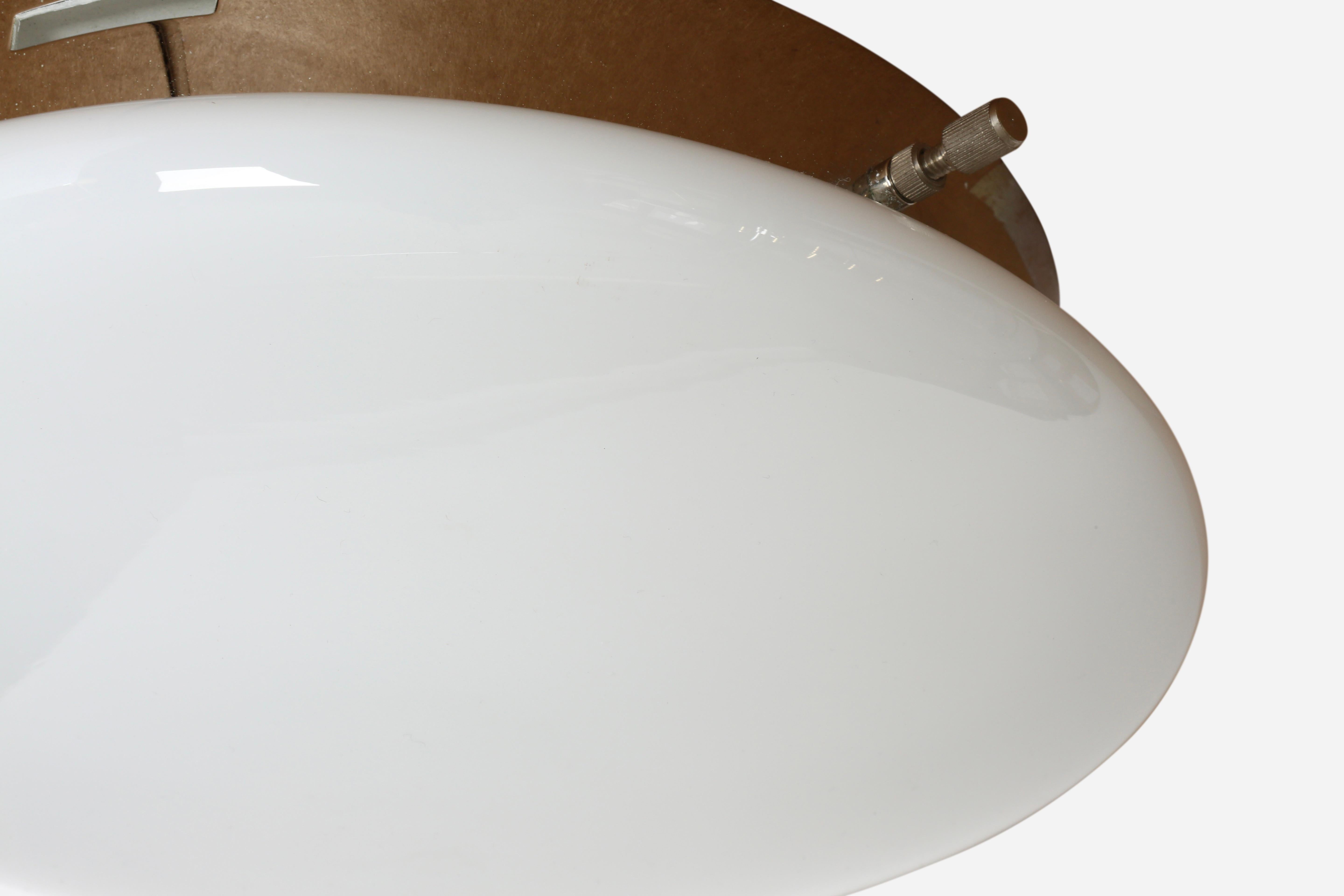 Stilux Style Ceiling or Wall Flush Mounts, Italy, 1960s For Sale 8