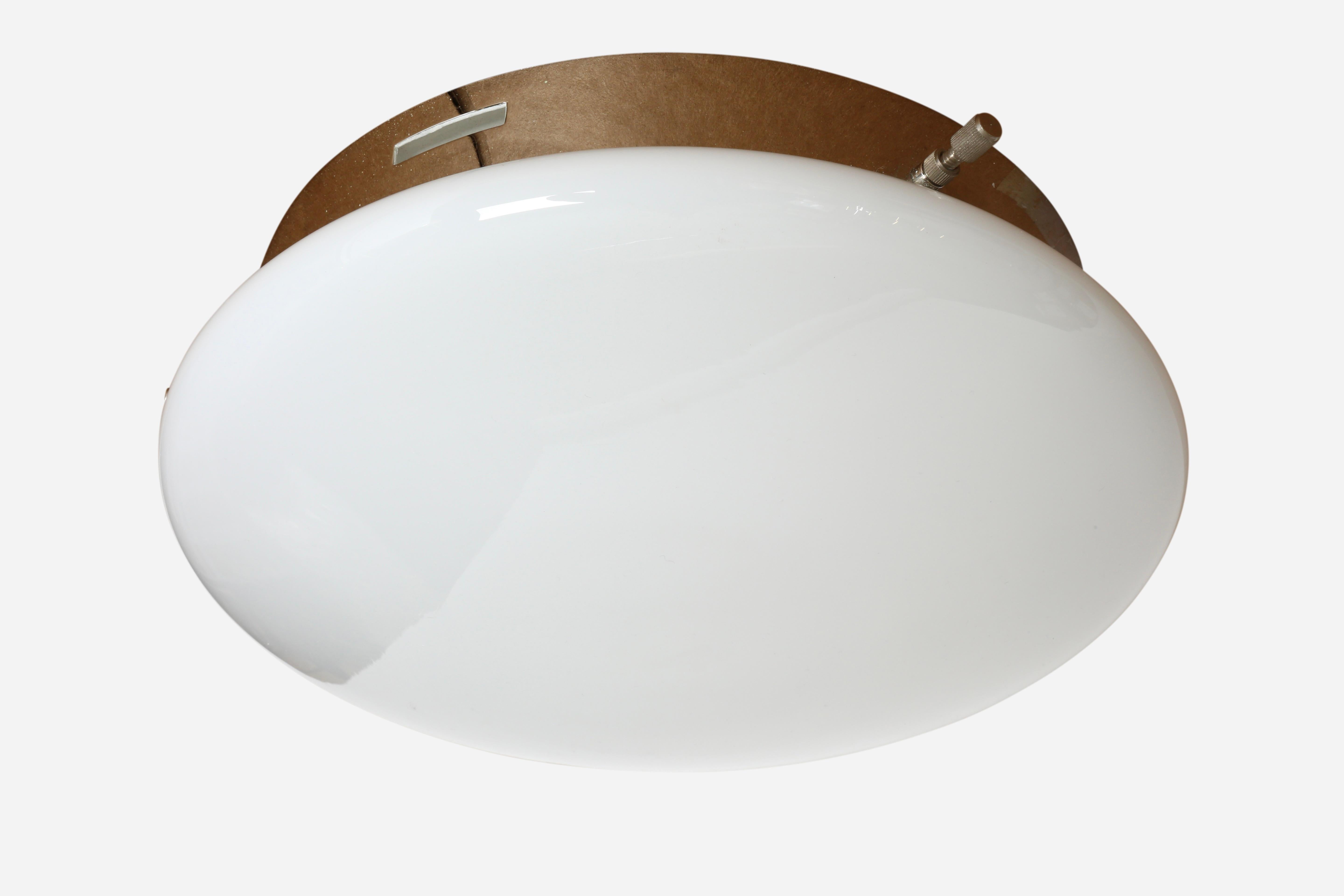 Stilux Style Ceiling or Wall Flush Mounts, Italy, 1960s For Sale 9