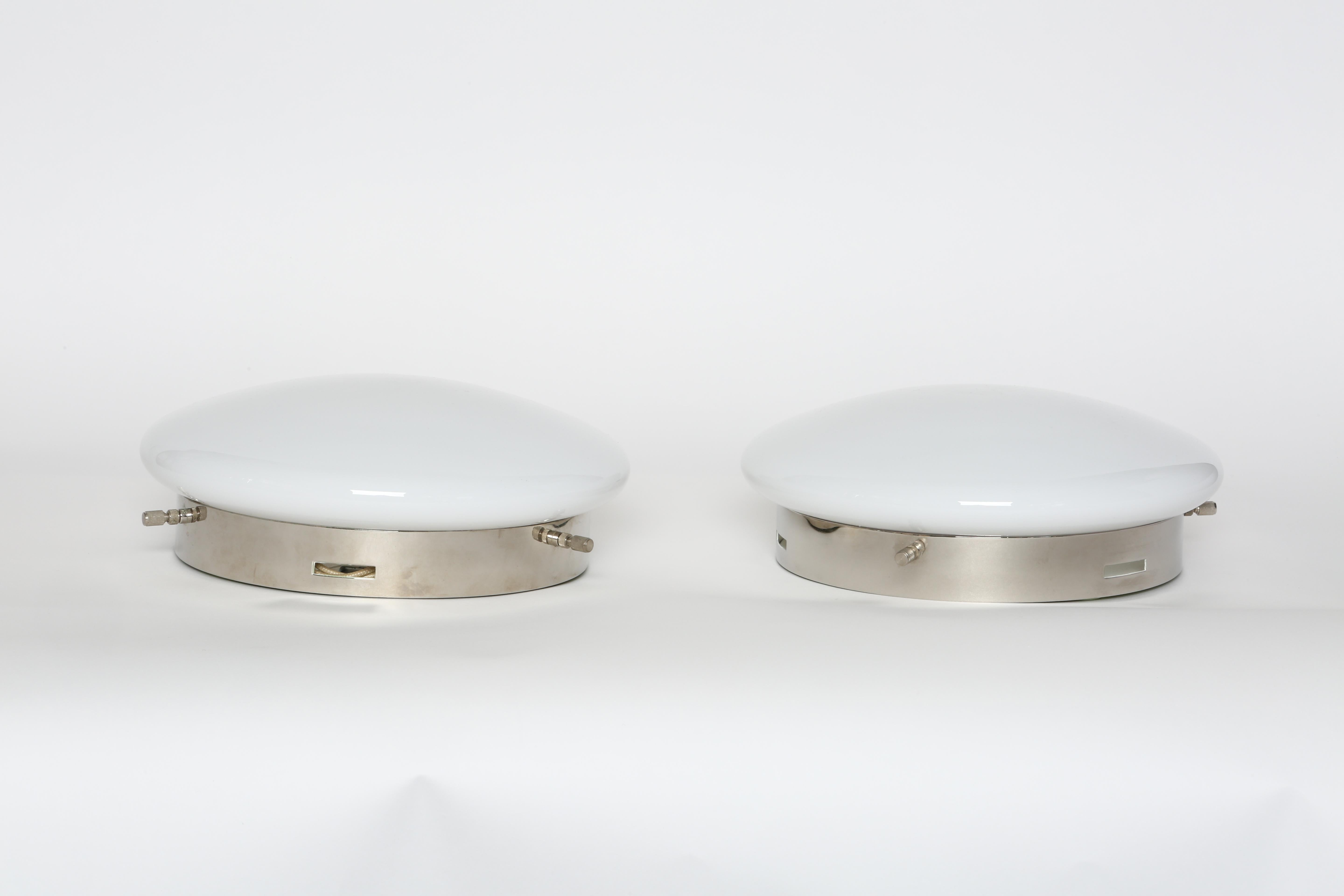 Stilux Style Ceiling or Wall Flush Mounts, Italy, 1960s For Sale 2