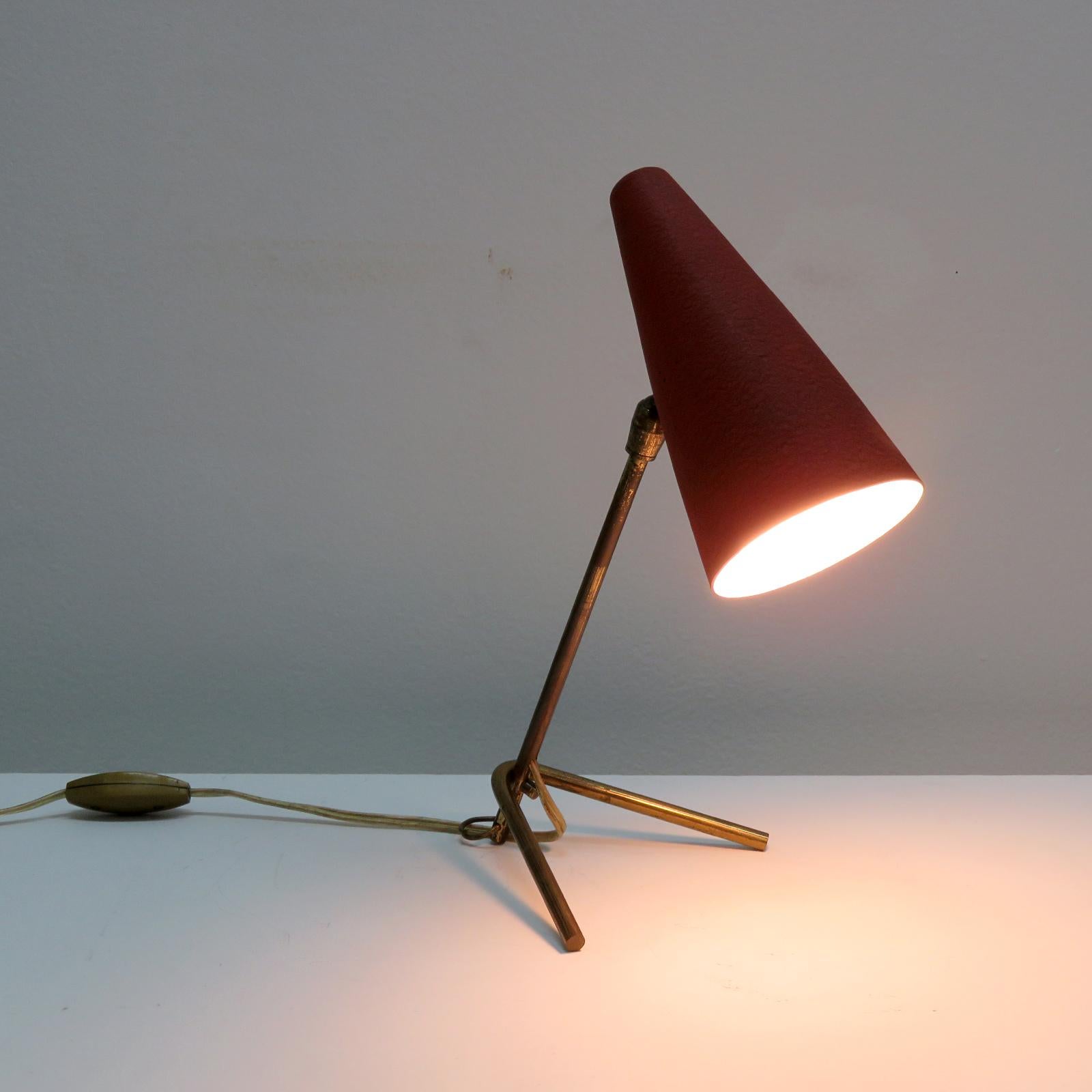 Metal Stilux Table Lamp, 1950 For Sale