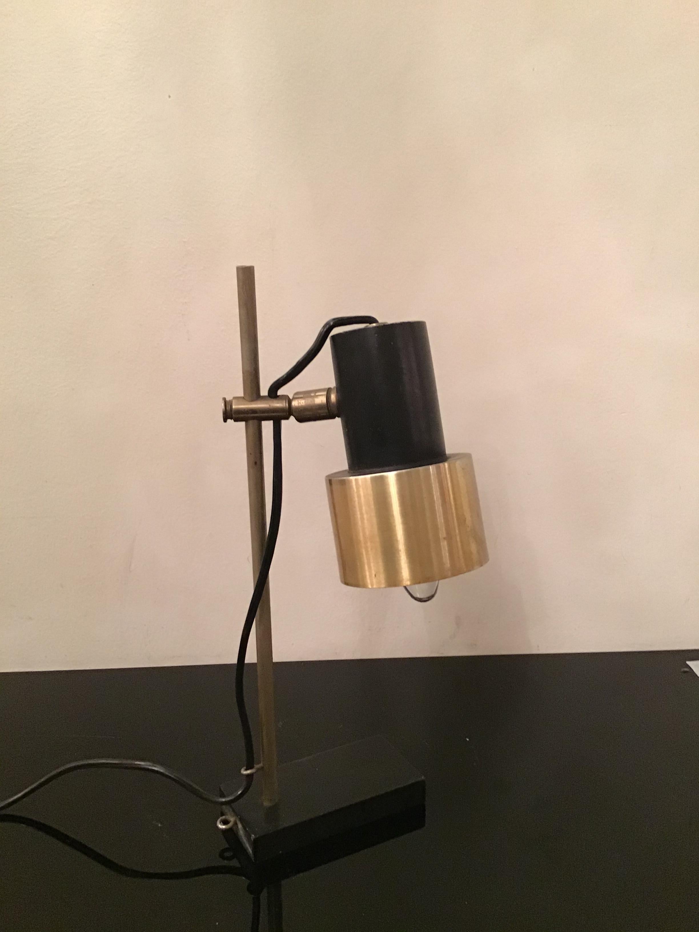 Lampe de bureau Stilux en métal et métal, Crome 1950, Italie  en vente 10