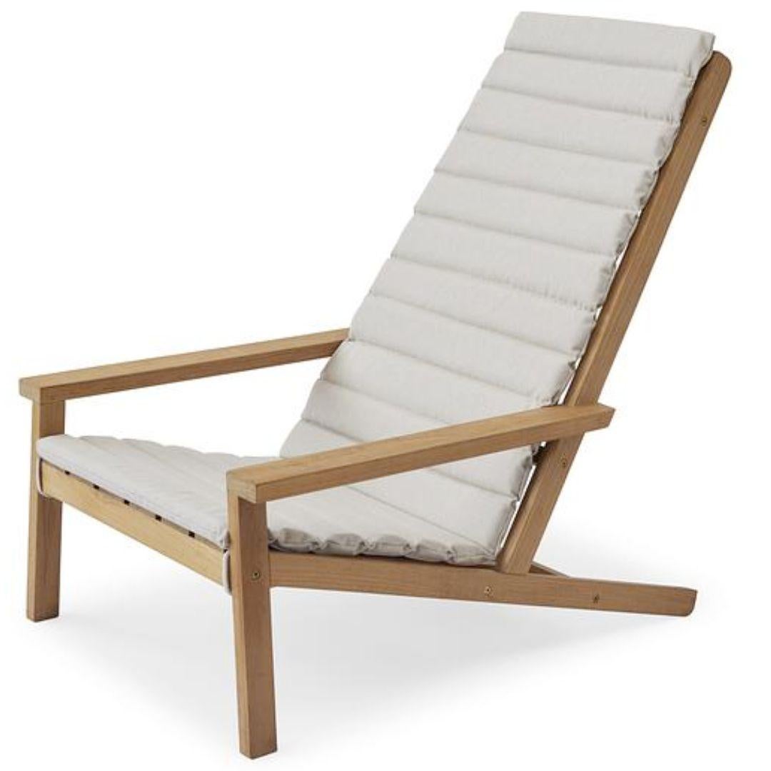 Stine Weigelt Outdoor 'Between Lines' Teak Lounge Chair for Skagerak For Sale 2
