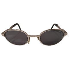 Sting black lens silver sunglasses