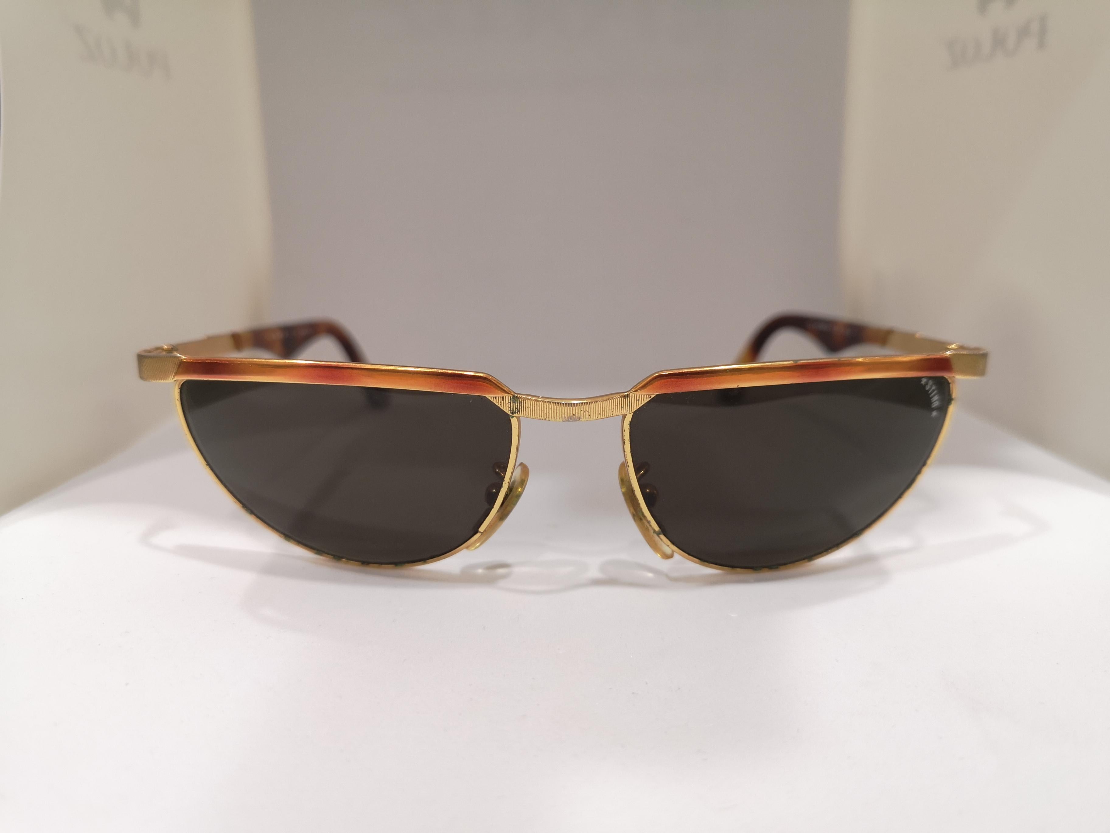 Sting black lens tortoise gold sunglasses 2