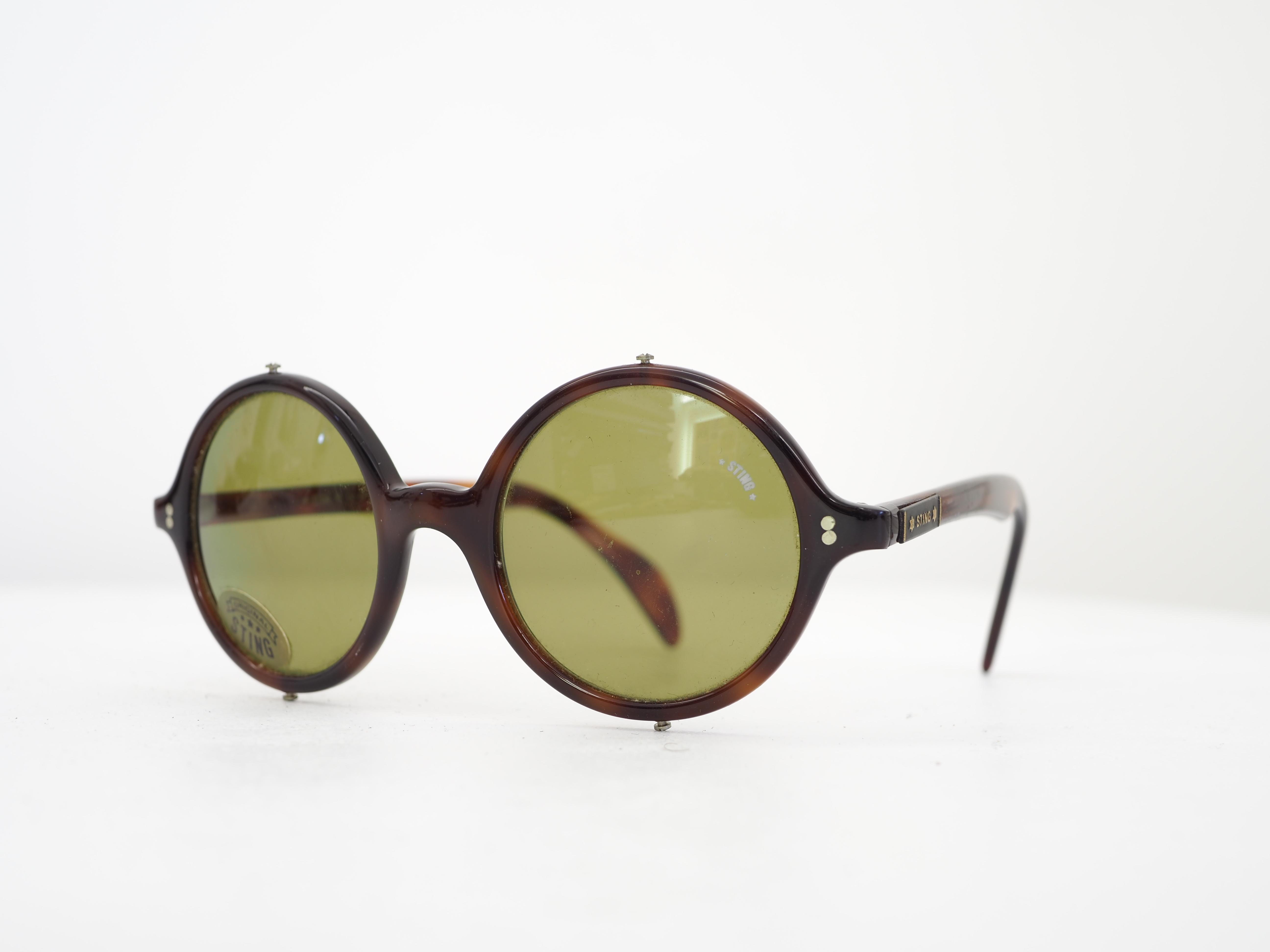 Brown Sting brown sunglasses For Sale