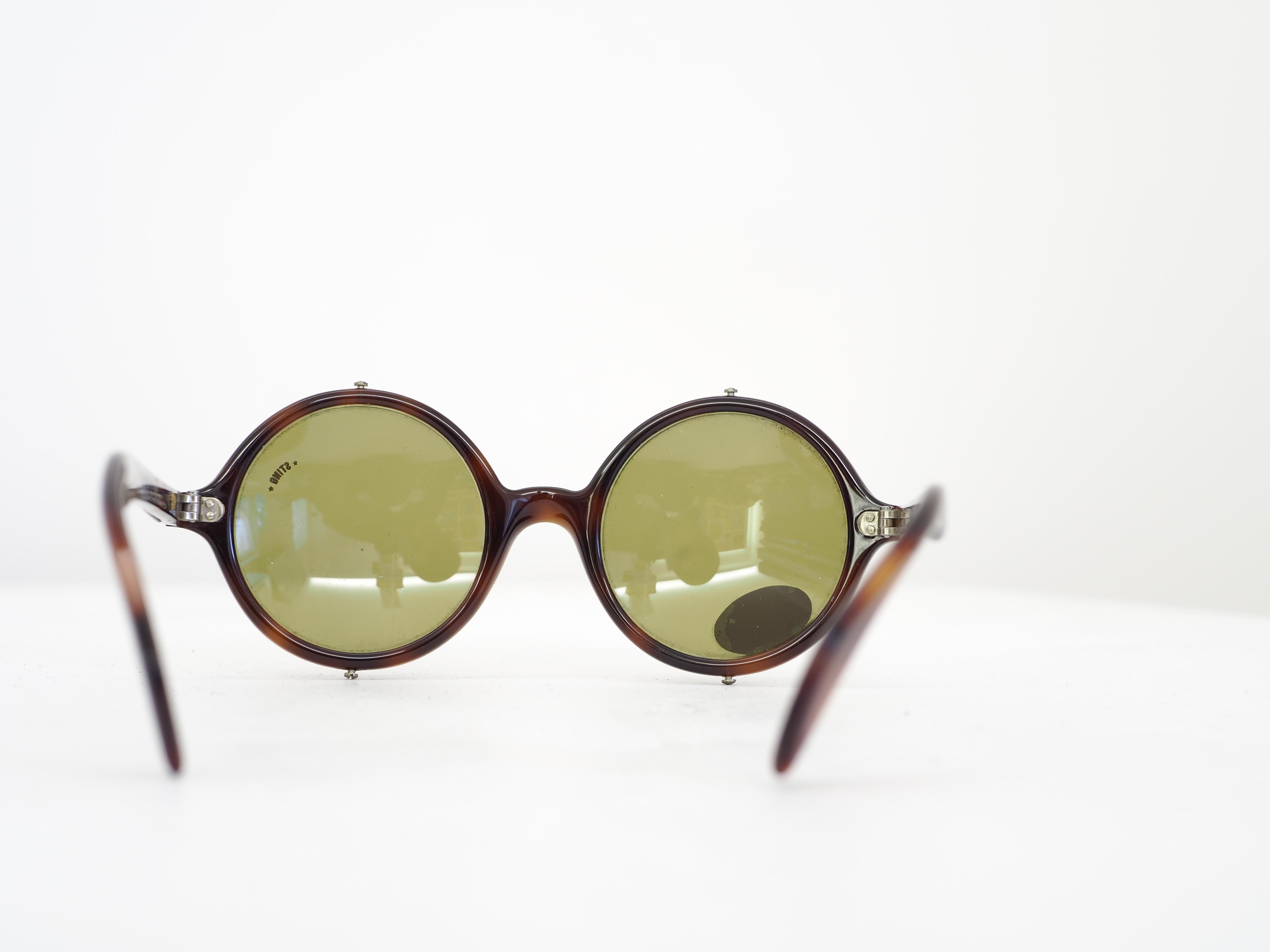 Sting brown sunglasses For Sale 3