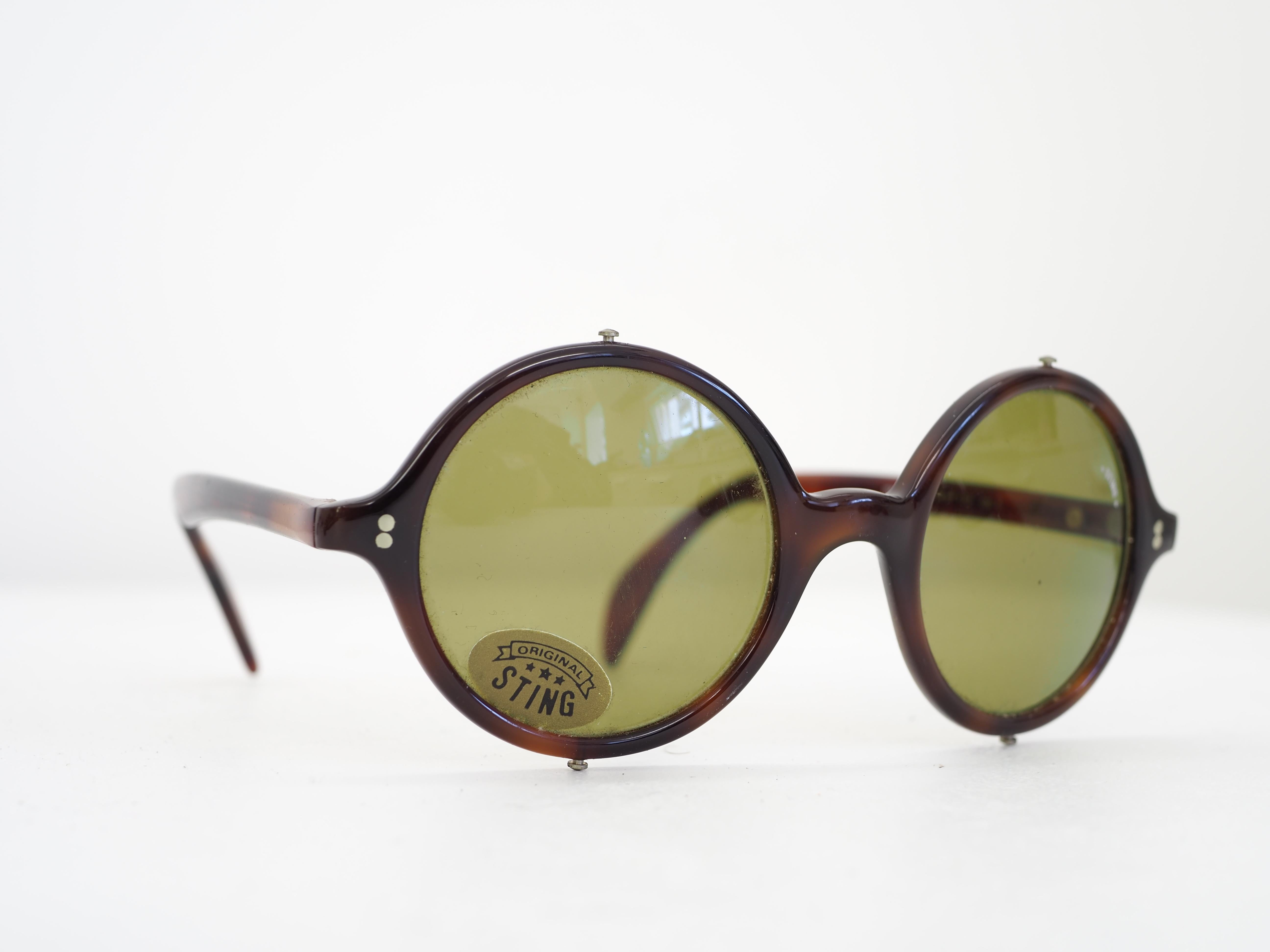Sting brown sunglasses For Sale 4