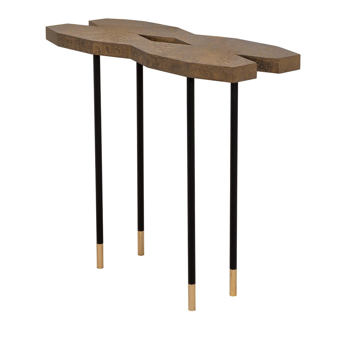 Wood STING CONSOLE by CG Capelletti For Sale
