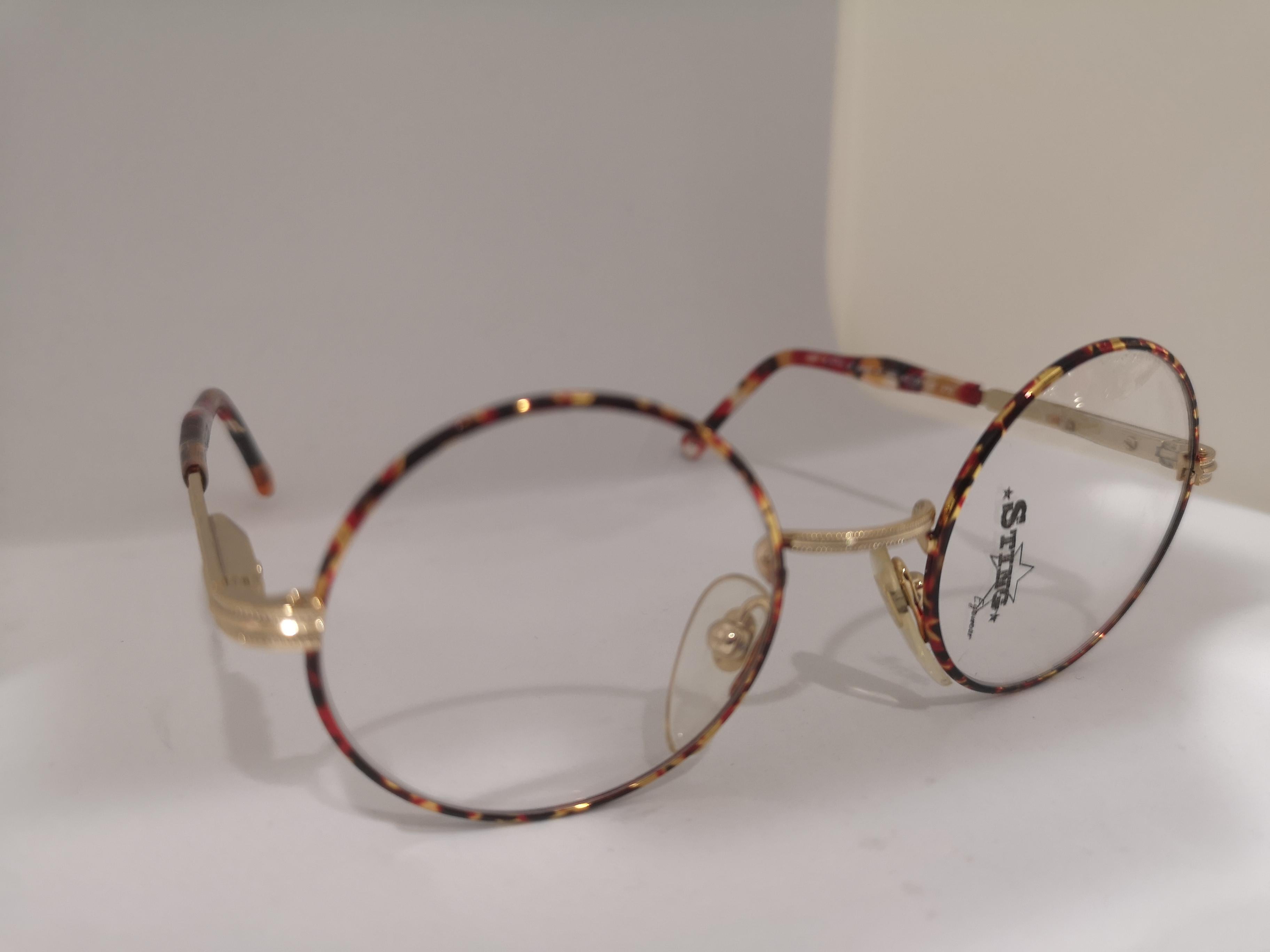 Sting eyewear frames glasses In Excellent Condition In Capri, IT