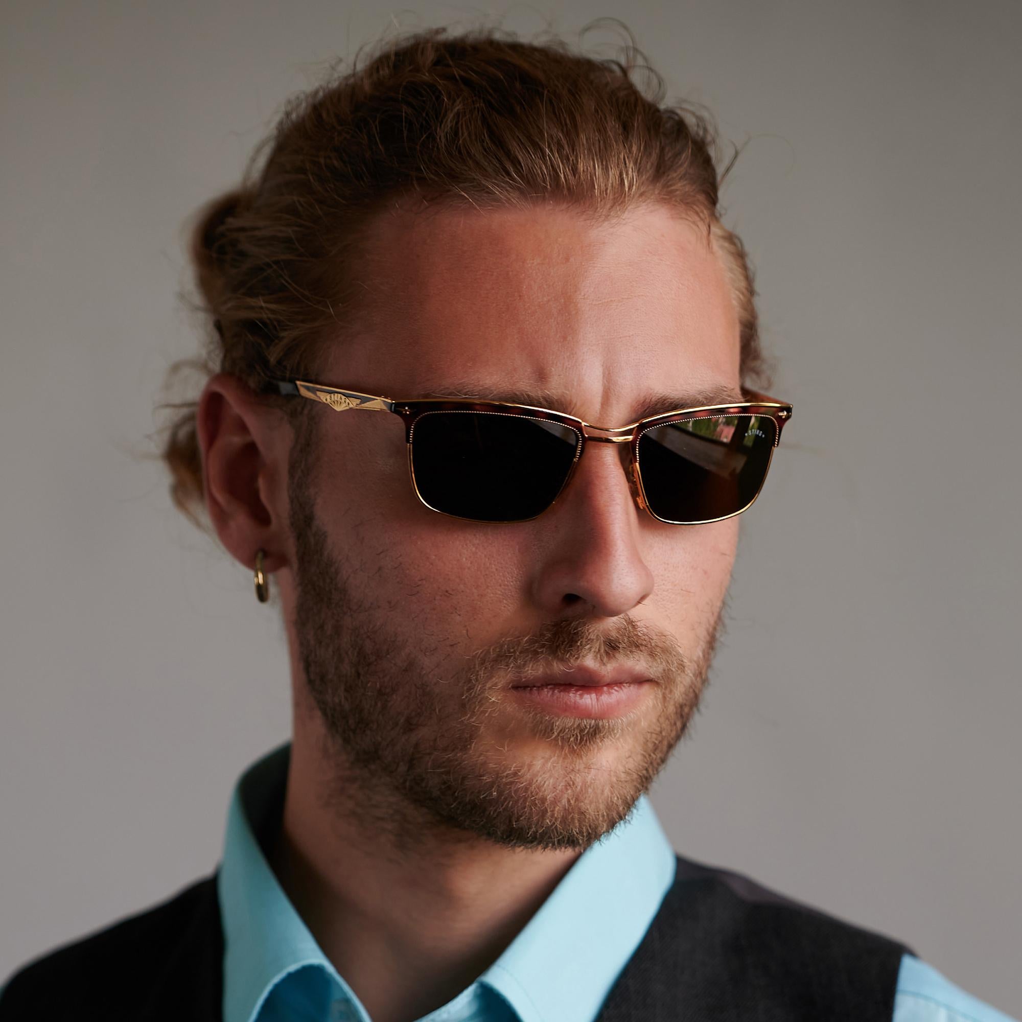 Sting Gold Vintage-Sonnenbrille, Italien 80er-Jahre 3