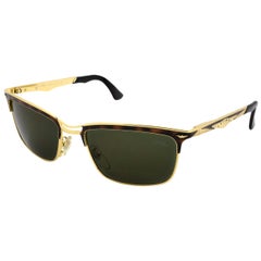 Sting gold vintage sunglasses, Italy 80s