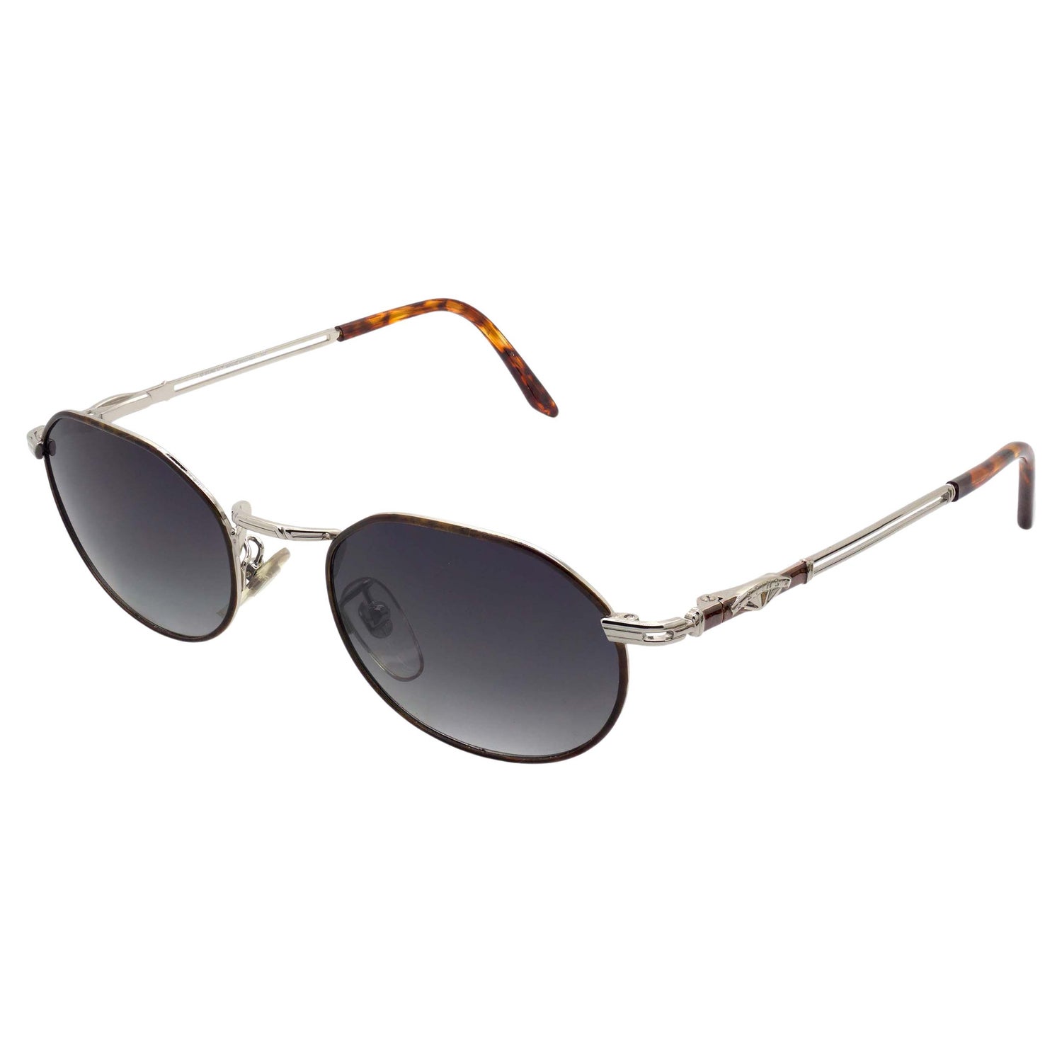 Yves Saint Laurent Vintage Cat Eye Sunglasses 8704 P 74 55/14 130mm For  Sale at 1stDibs
