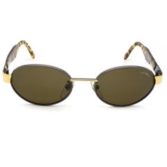 Ovale Sting-Sonnenbrille, Italien 90er-Jahre