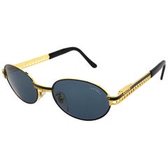 Ovale Sting-Sonnenbrille Vintage, Italien 1990er Jahre