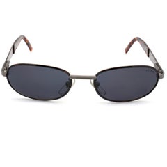 Ovale Sting-Sonnenbrille im Vintage-Stil, Italien 90er Jahre
