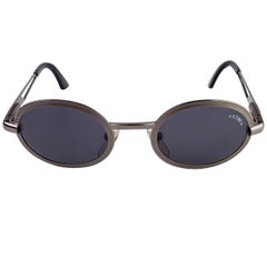 Sting Kleine runde Sonnenbrille mit Federgriffen, Italien