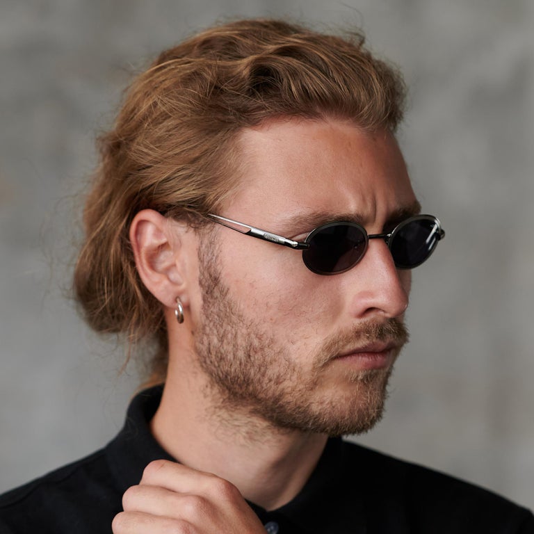 Sting small round sunglasses spring hinges, Italy For Sale at 1stDibs