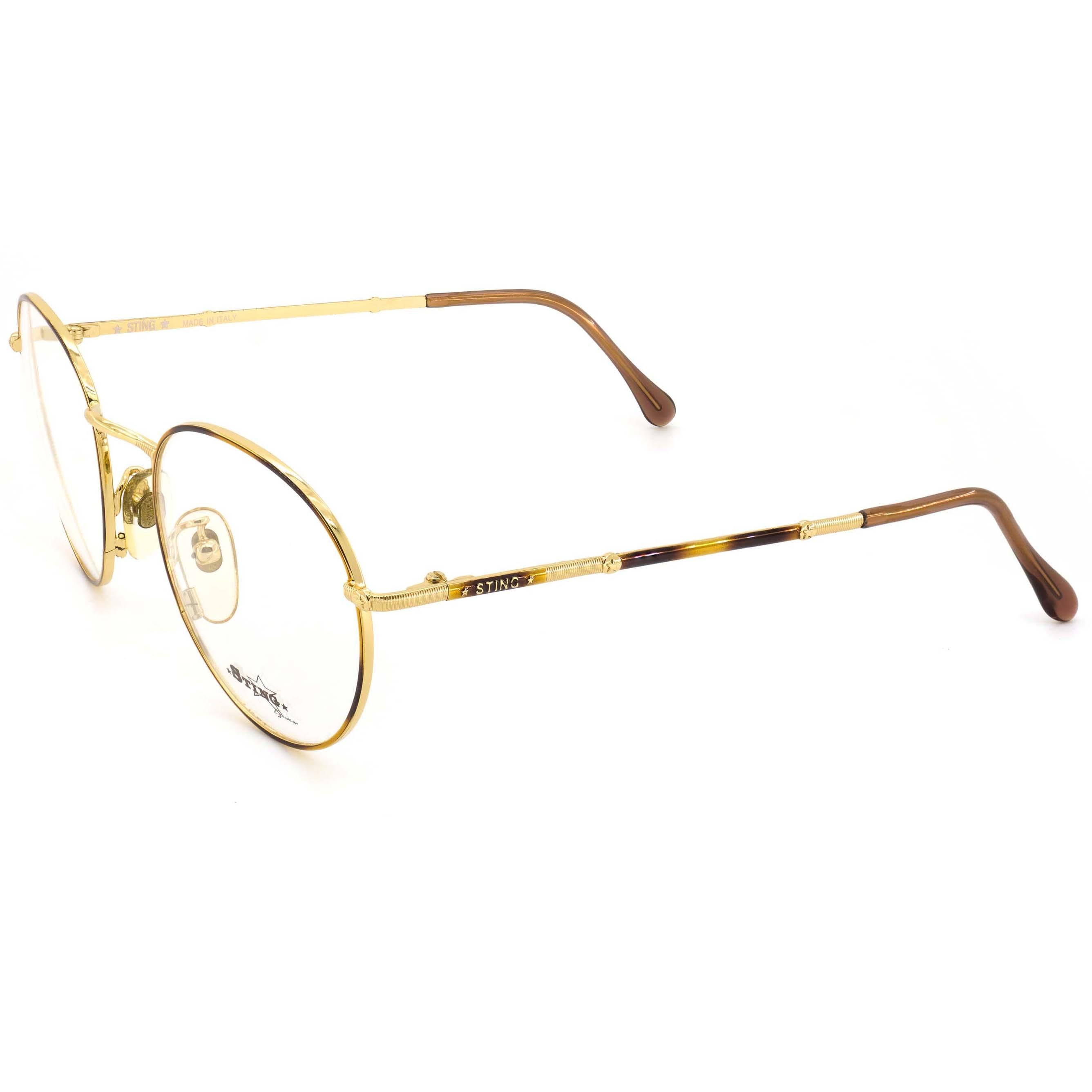 White Sting vintage eyeglasses, Italy 80s For Sale