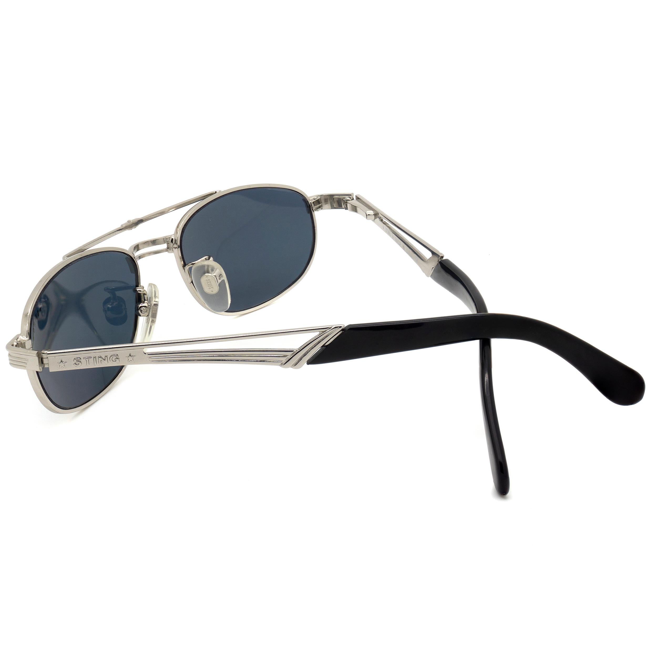 Nero Occhiali da sole vintage Sting in vendita
