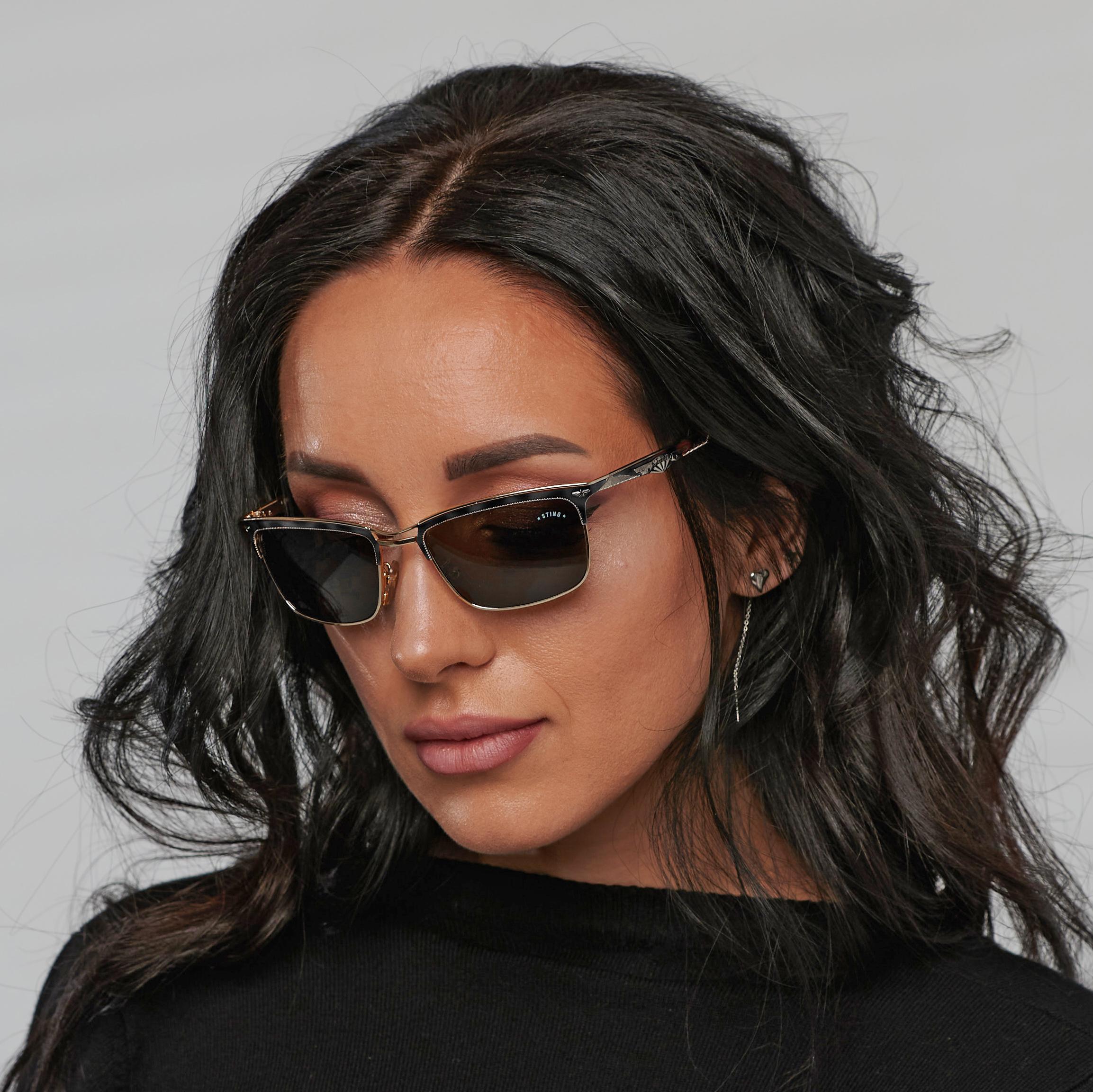 Lunettes de soleil vintage Sting, Italie années 90 Unisexe en vente