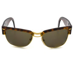 Lunettes de soleil vintage Sting en écaille, Italie années 90