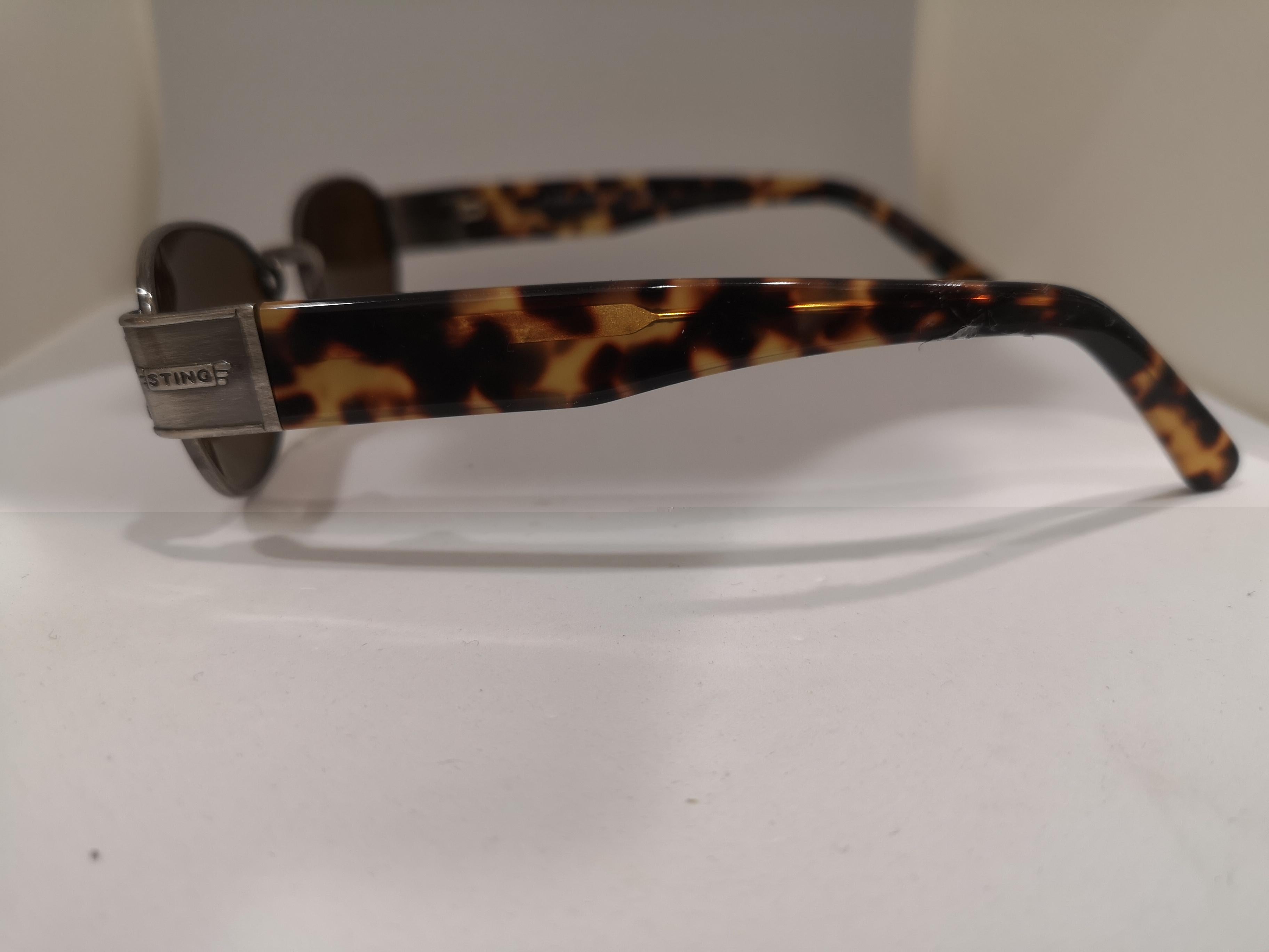 Black Sting vintage tortoise sunglasses