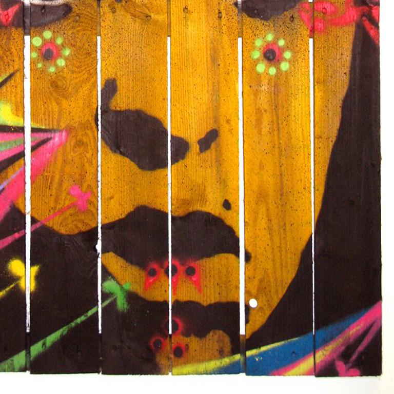 Untitled #6 (Face with colors) For Sale 1