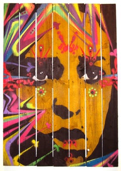 Untitled #6 (Face with colors)
