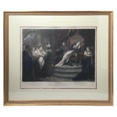 Stipple Engraving of "Shakspeare. / Measure for Measure / Act V, Scene I." 1796