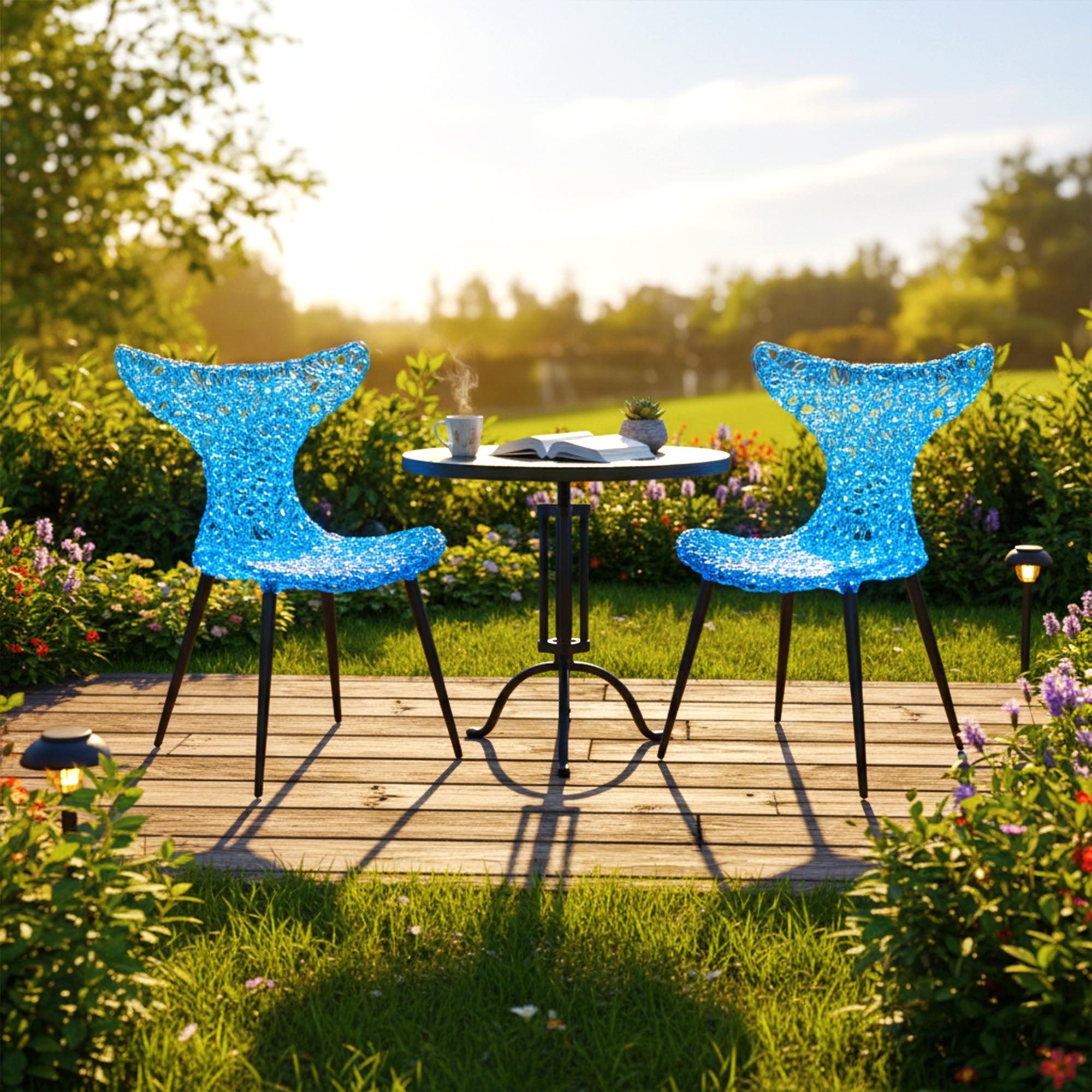 Innovativer Stuhl - Fließendes Design mit Lichtreflexen und kräftigen Farboptionen im Zustand „Neu“ im Angebot in Monroe, NY