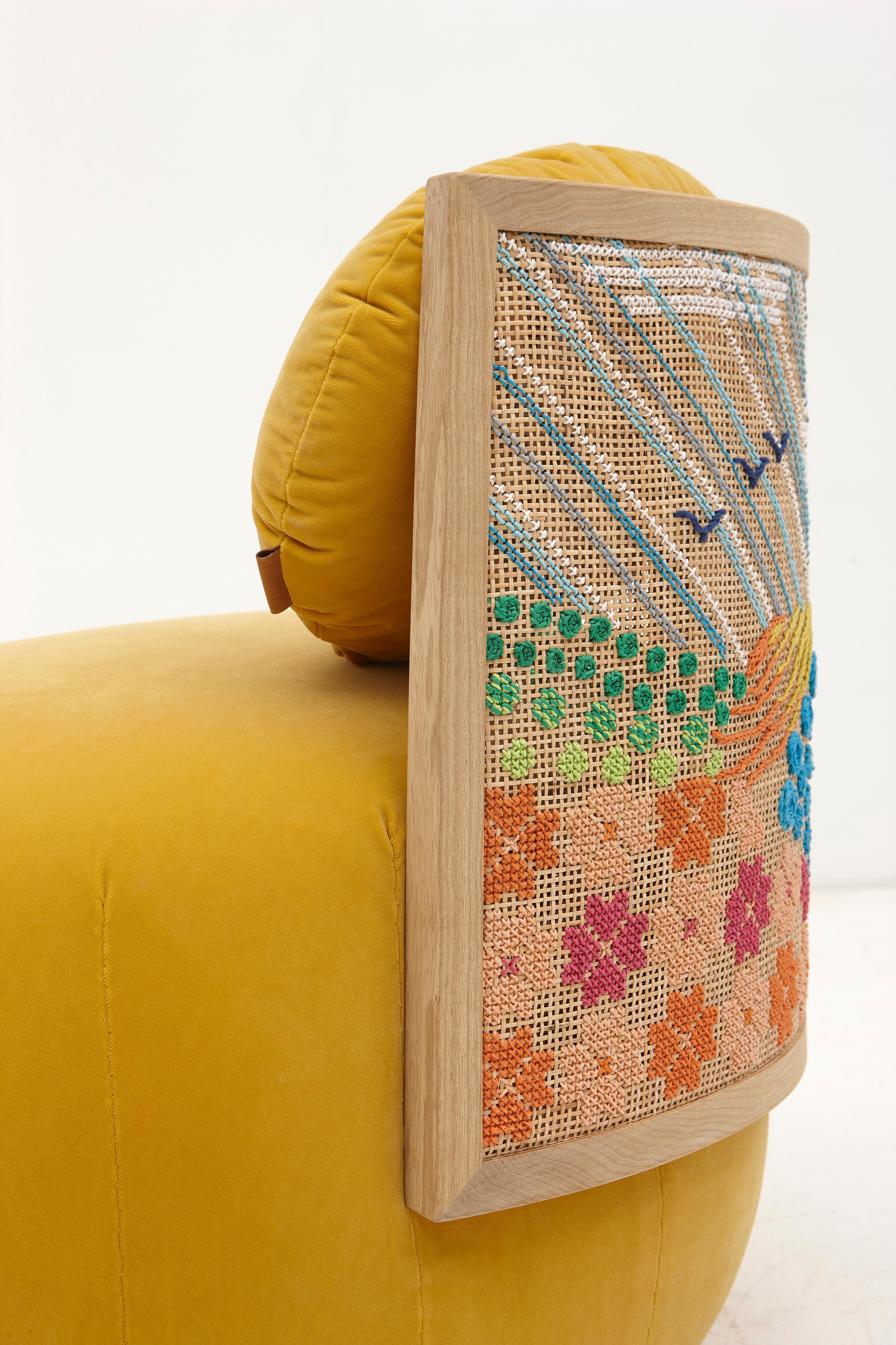 Lebanese Stitched Horizons 'Yellow'