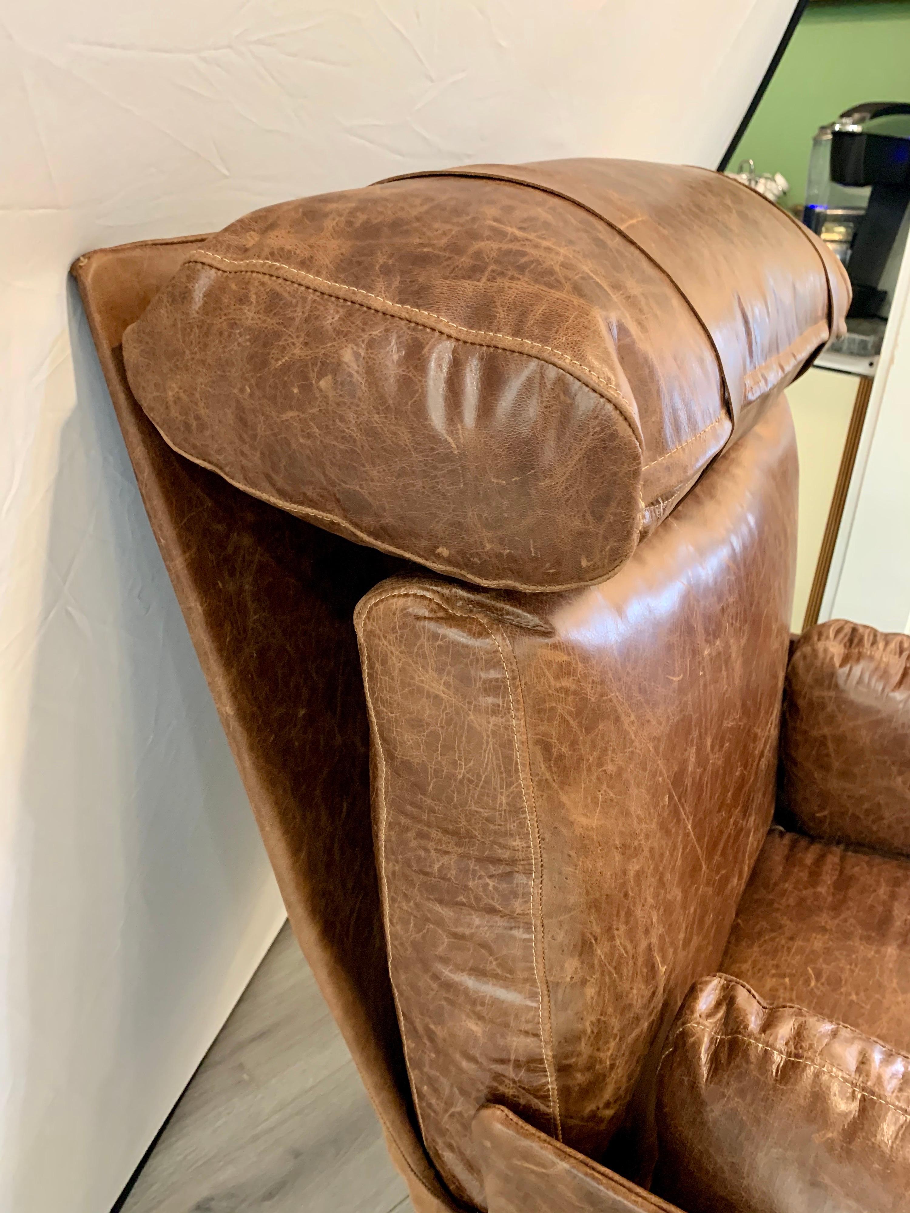 starbucks leather chairs for sale