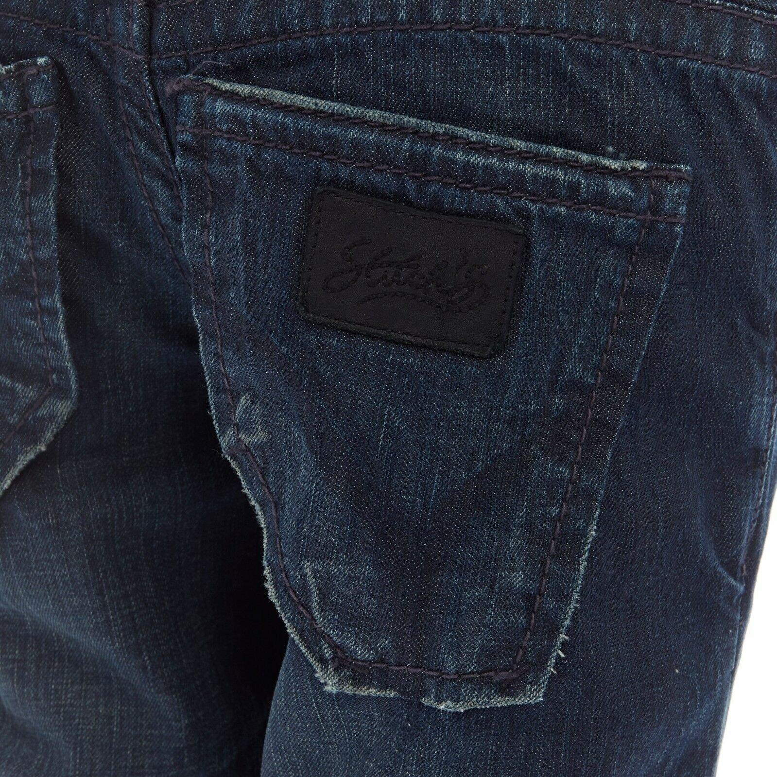STITCH'S Black Label dark washed denim straight leg jeans 29