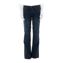 STITCH'S Black Label, jean à jambe droite en denim délavé foncé 29".