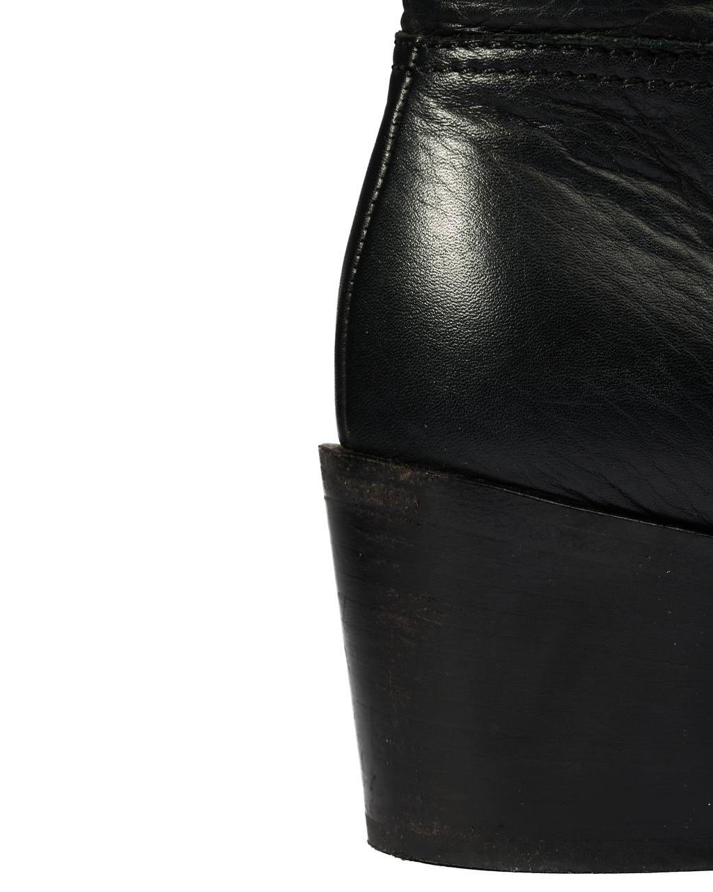 Stivaletto Chanel CC Logo Nero In Good Condition For Sale In Torre Del Greco, IT
