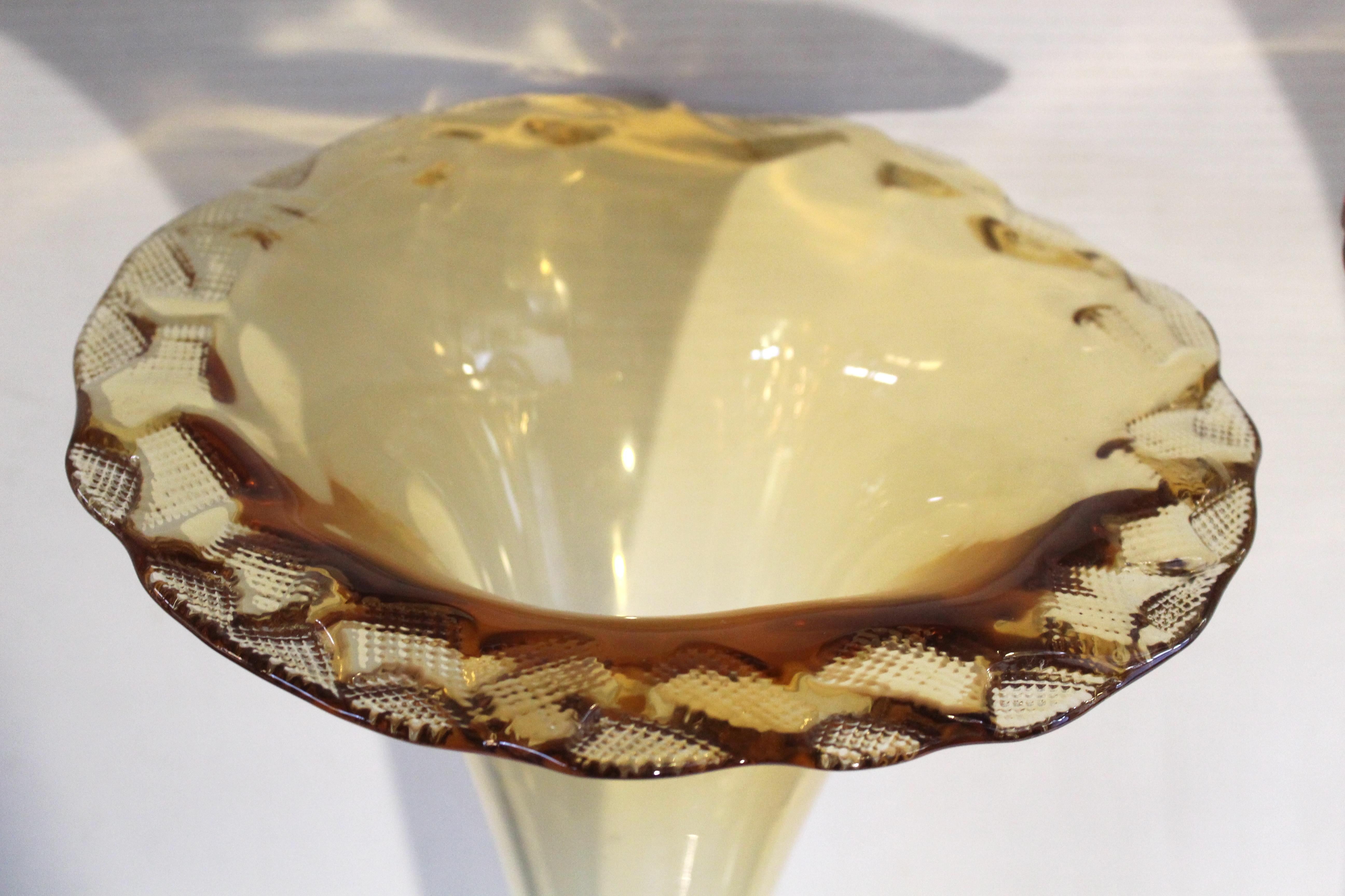 20ième siècle Vases trompette de Pino Signoretto en vente