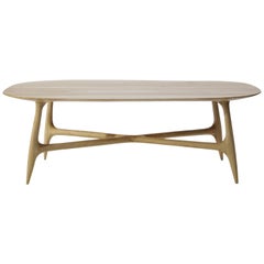 Stix Coffee Table, Hand-Sculpted by Cedric Breisacher