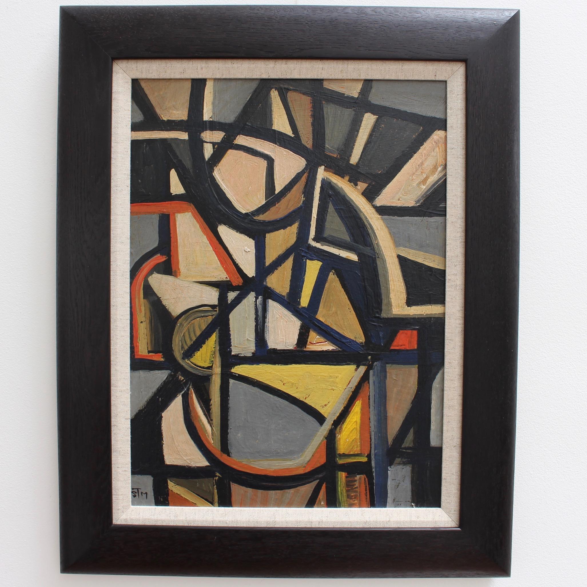 Cubist Abstraction - Painting by STM