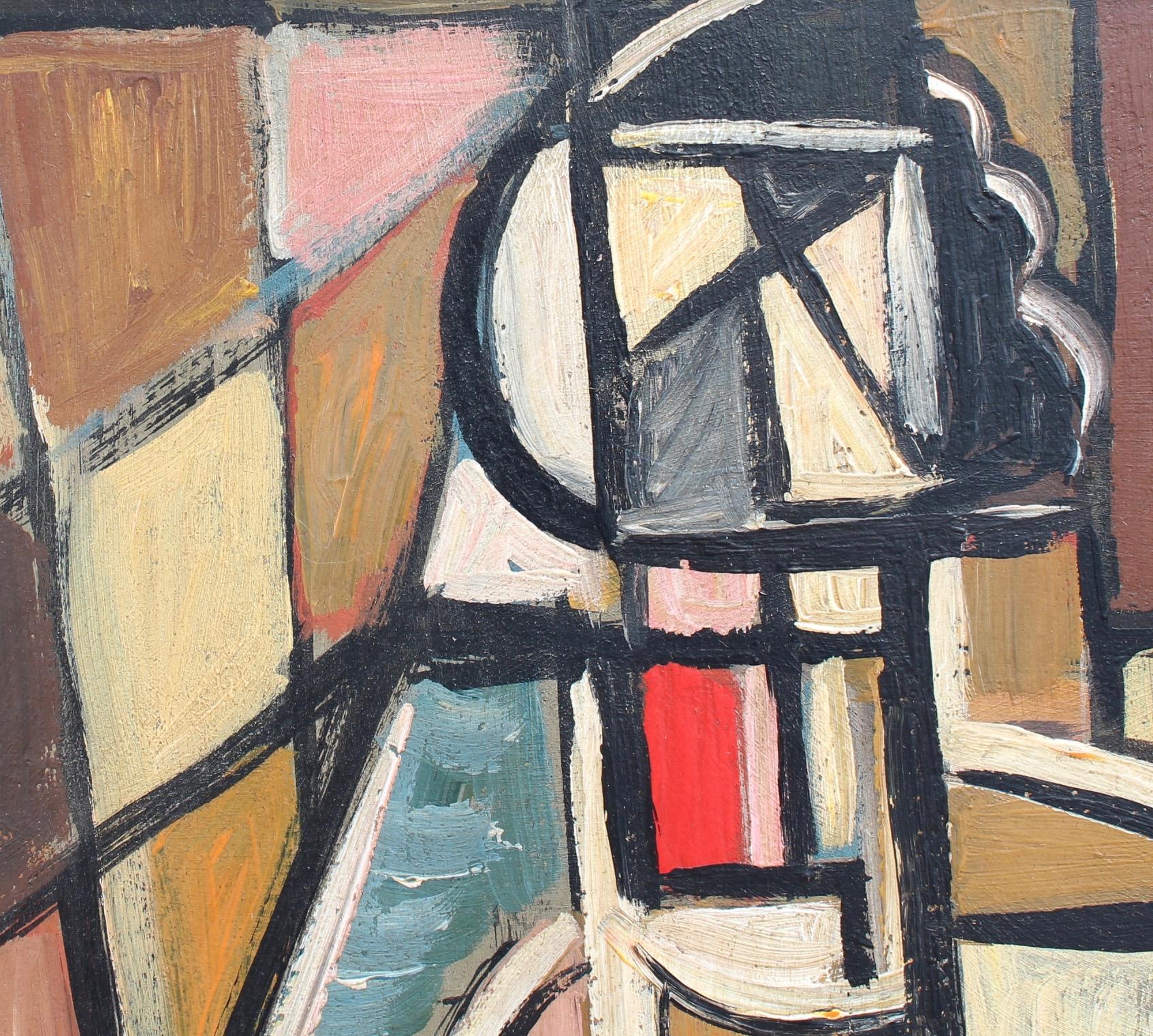 Cubist Figure 1  - Modern Painting by STM