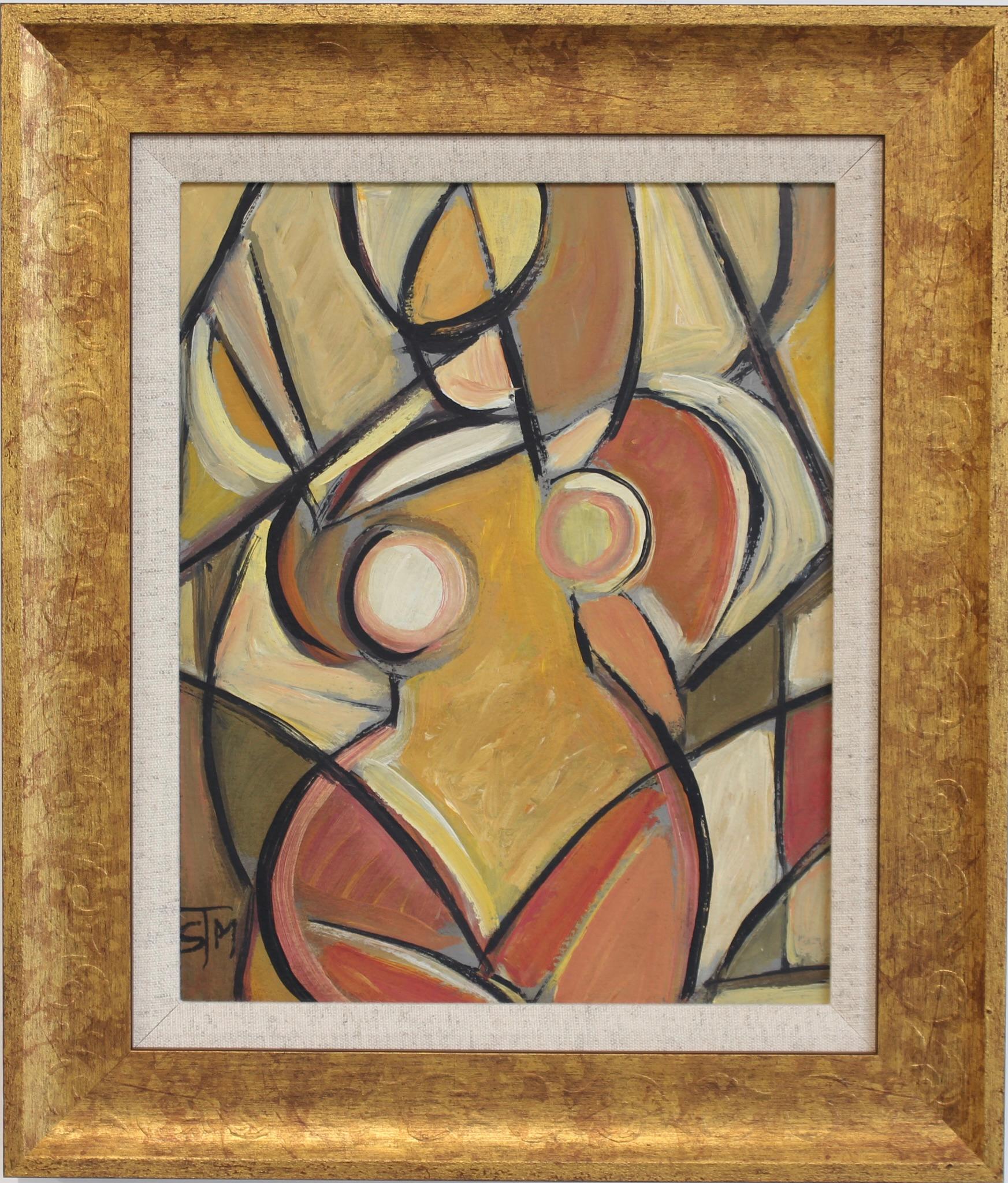 STM Abstract Painting - Echoes of the Avant-Garde: Mid-Century Visions IX