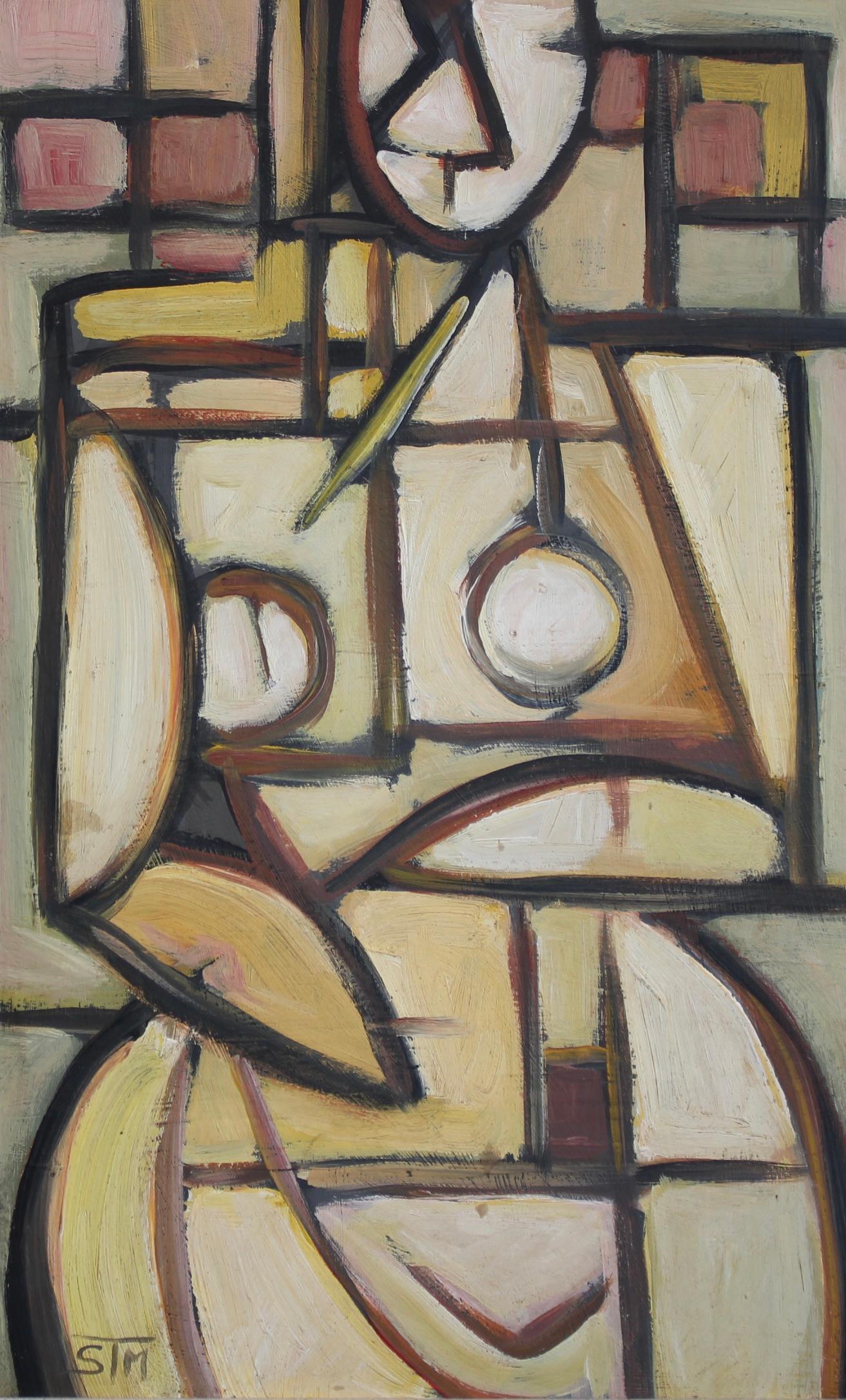 Echoes of the Avant-Garde: Mid-Century Visions XV - Painting by STM