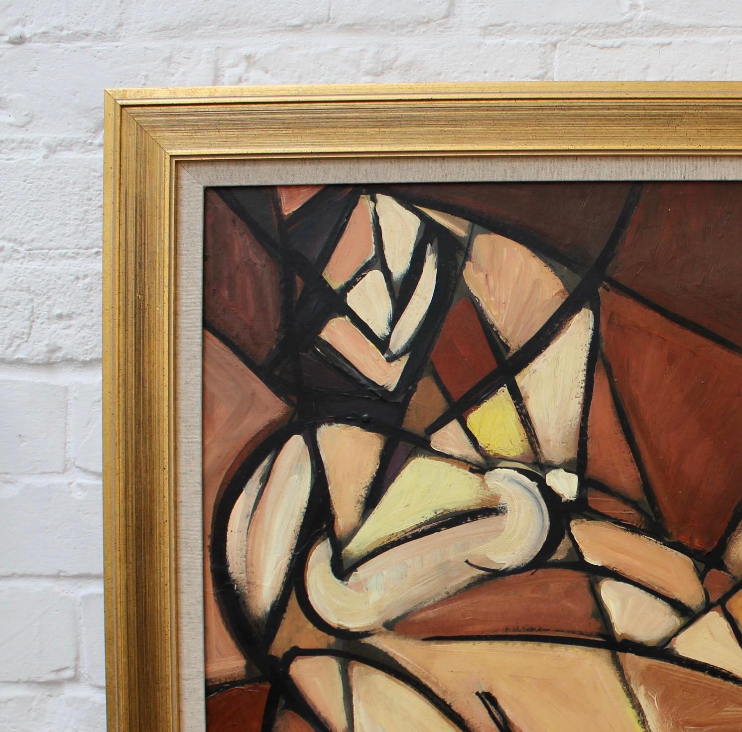 Entanglement - Cubist Painting by STM